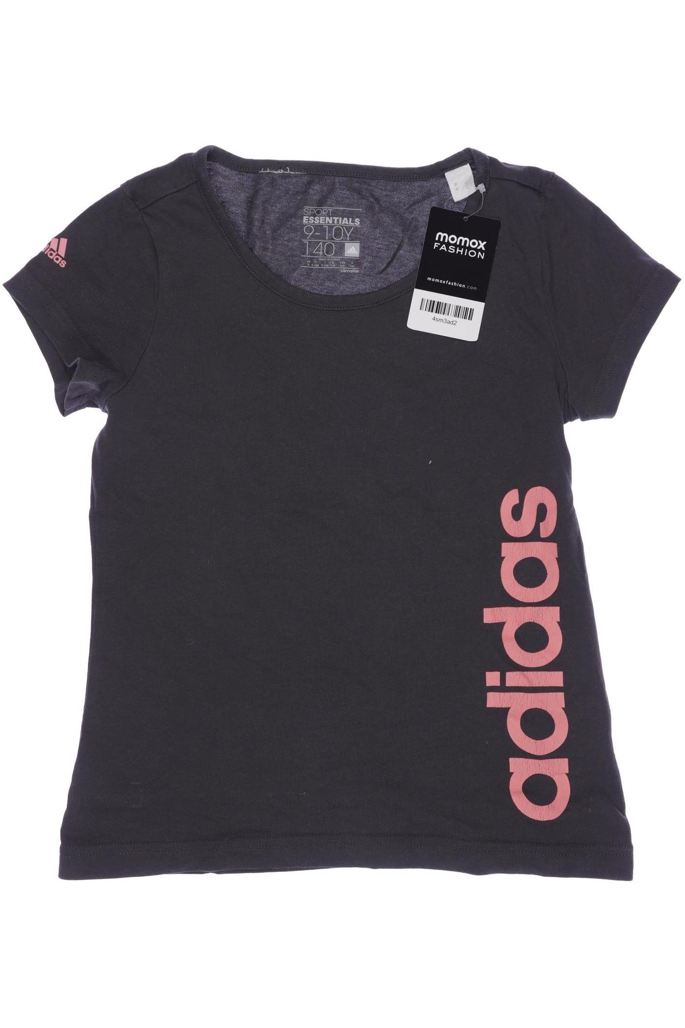 

adidas Damen T-Shirt, grau, Gr. 134