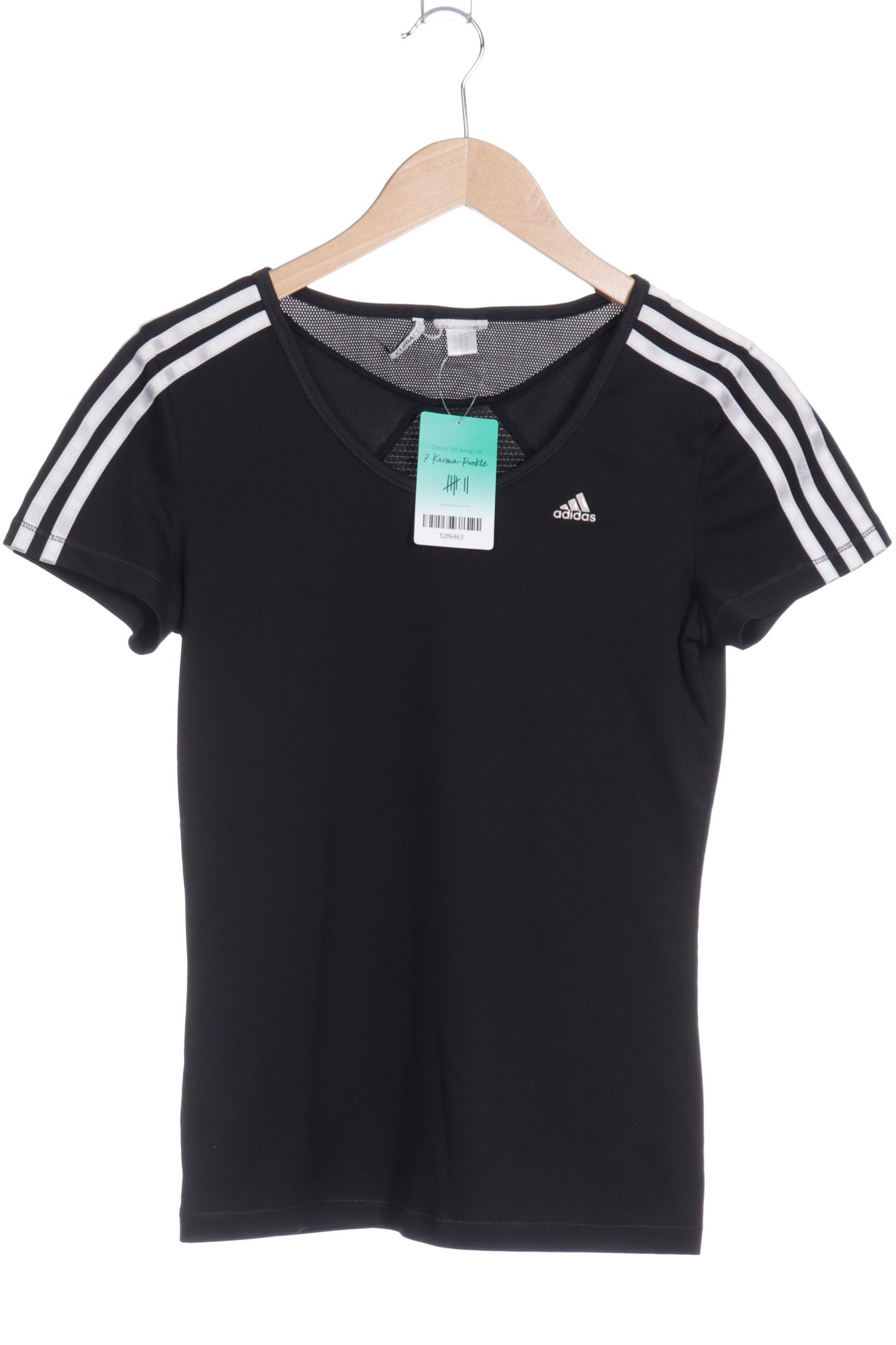 

adidas Damen T-Shirt, schwarz, Gr. 152