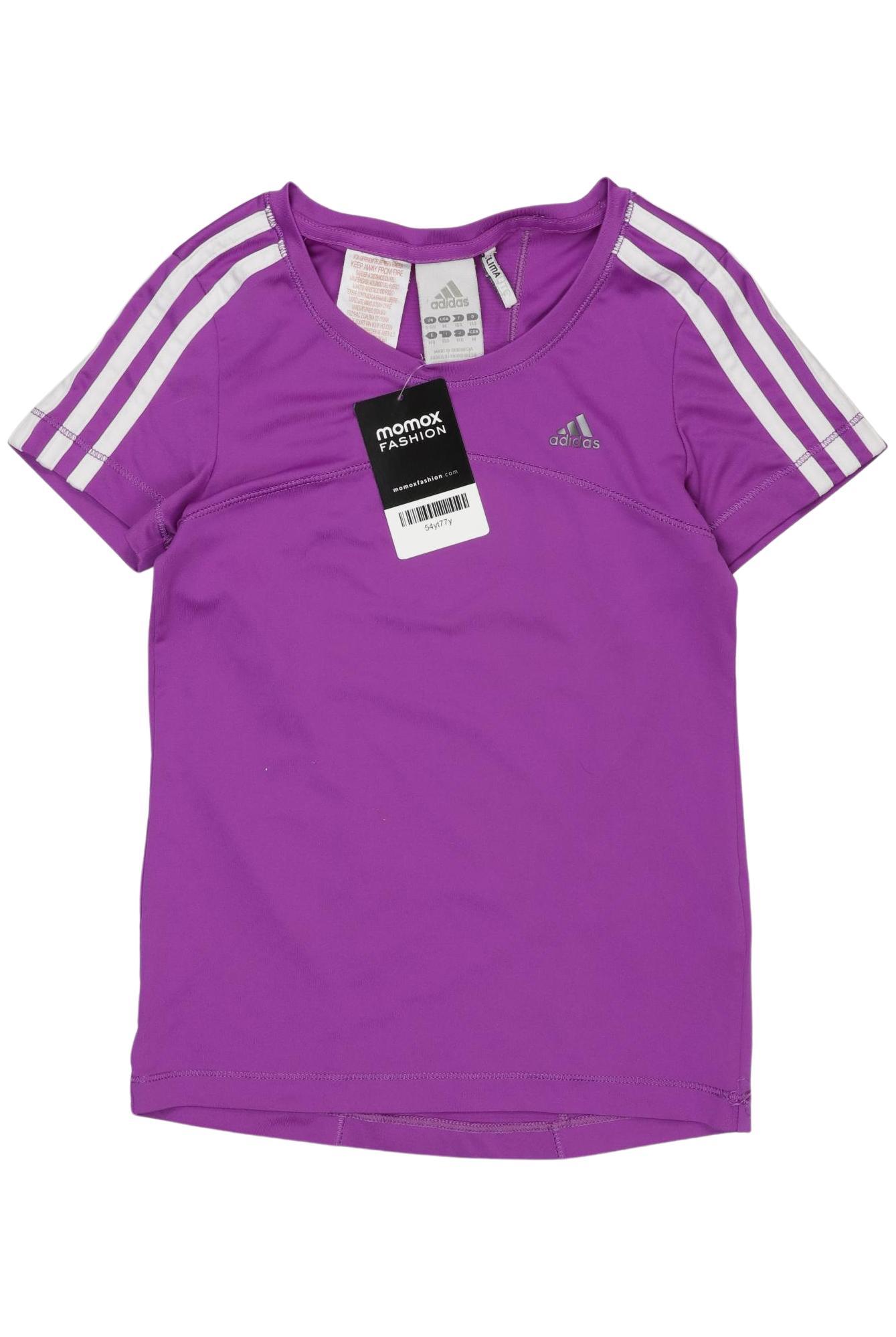 

adidas Damen T-Shirt, flieder, Gr. 140