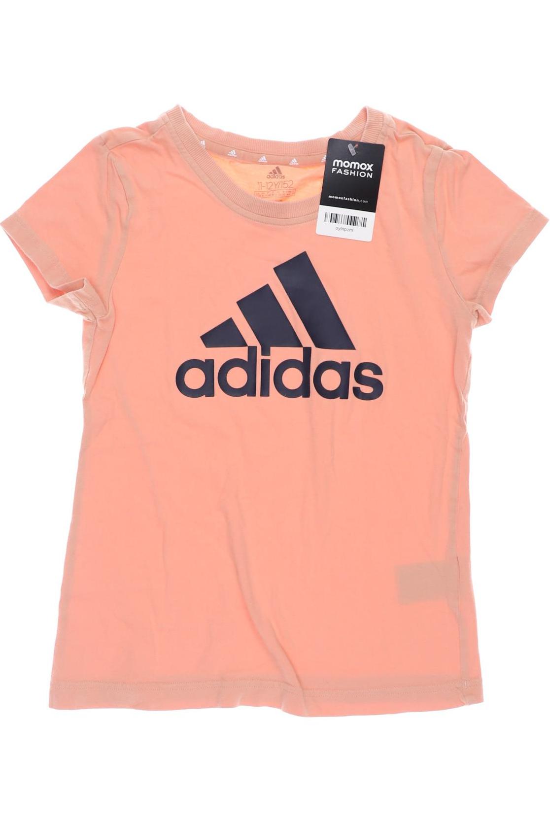 

adidas Damen T-Shirt, orange, Gr. 152