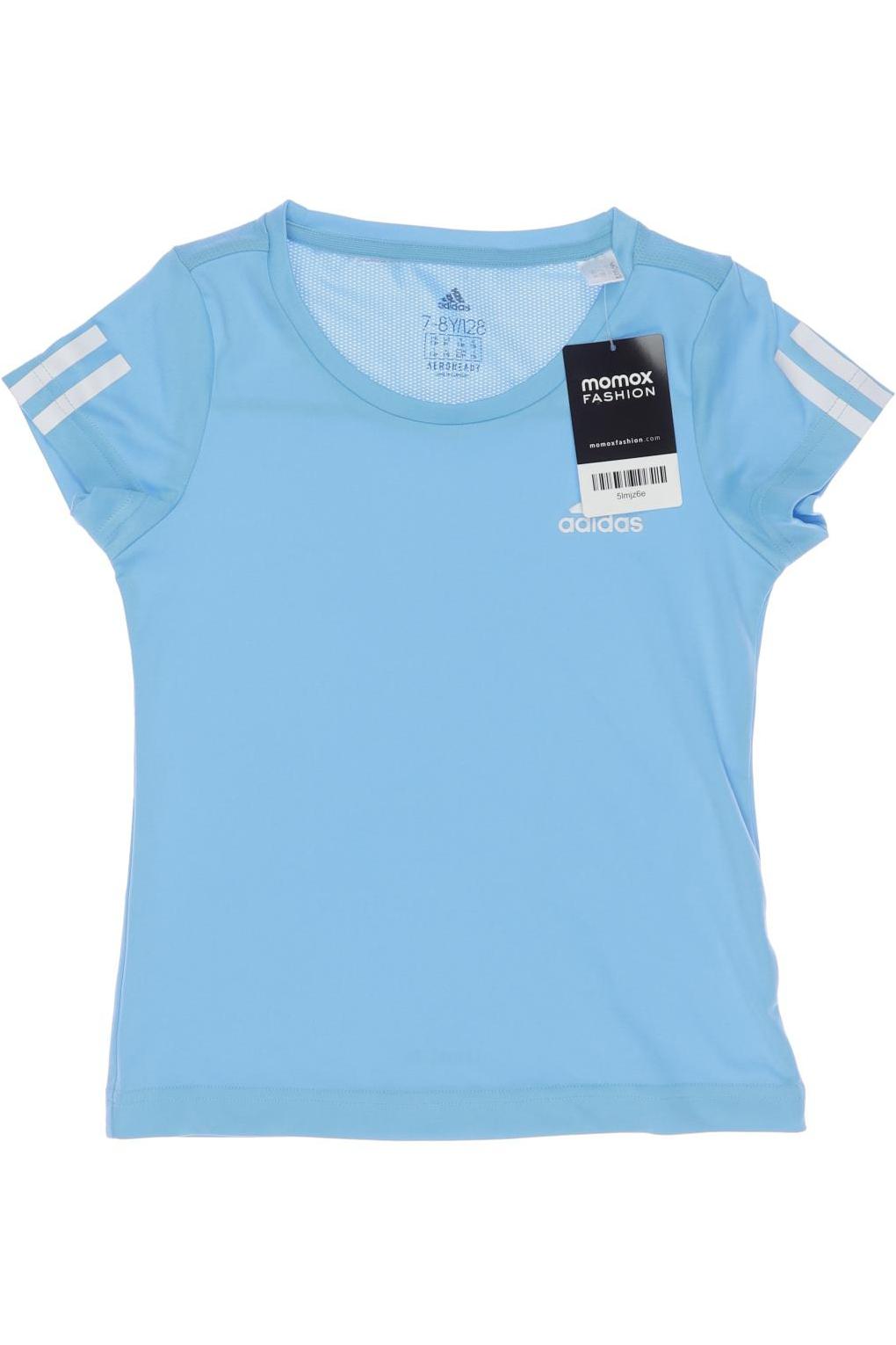 

adidas Damen T-Shirt, blau, Gr. 128