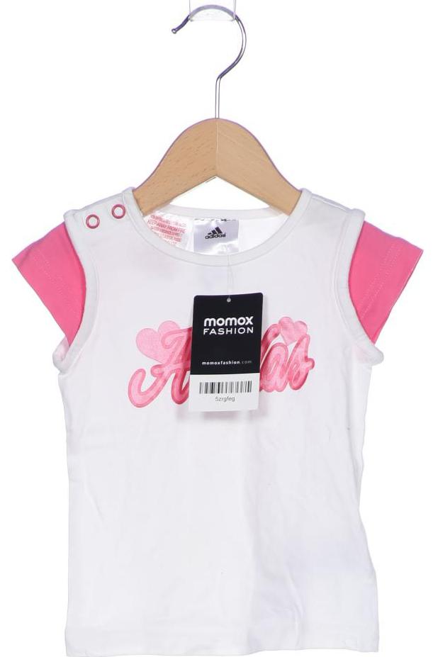 

adidas Damen T-Shirt, weiß, Gr. 74