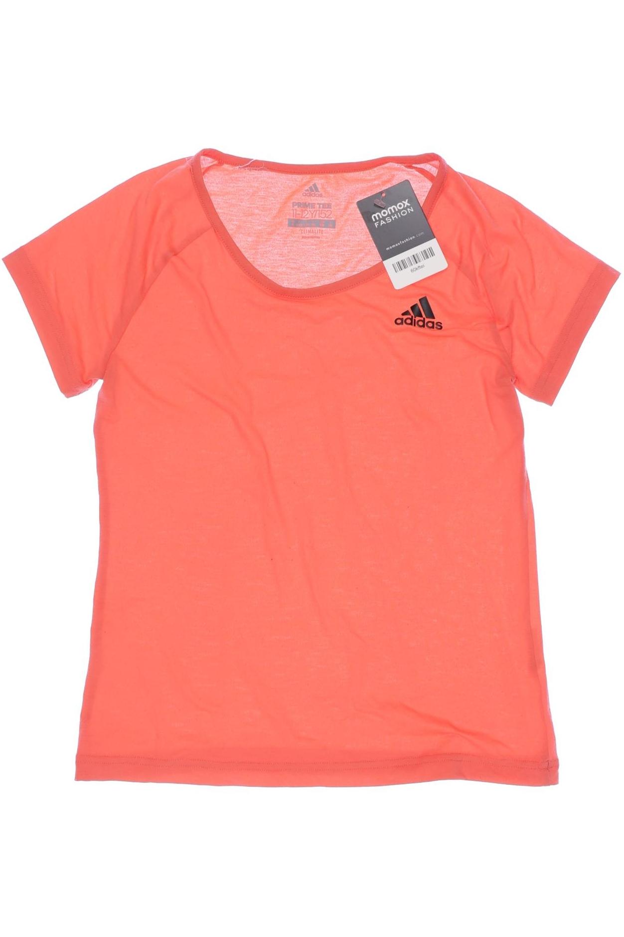 

adidas Damen T-Shirt, orange, Gr. 152