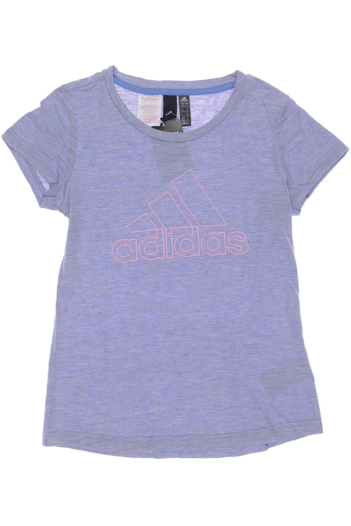 

adidas Damen T-Shirt, blau, Gr. 152