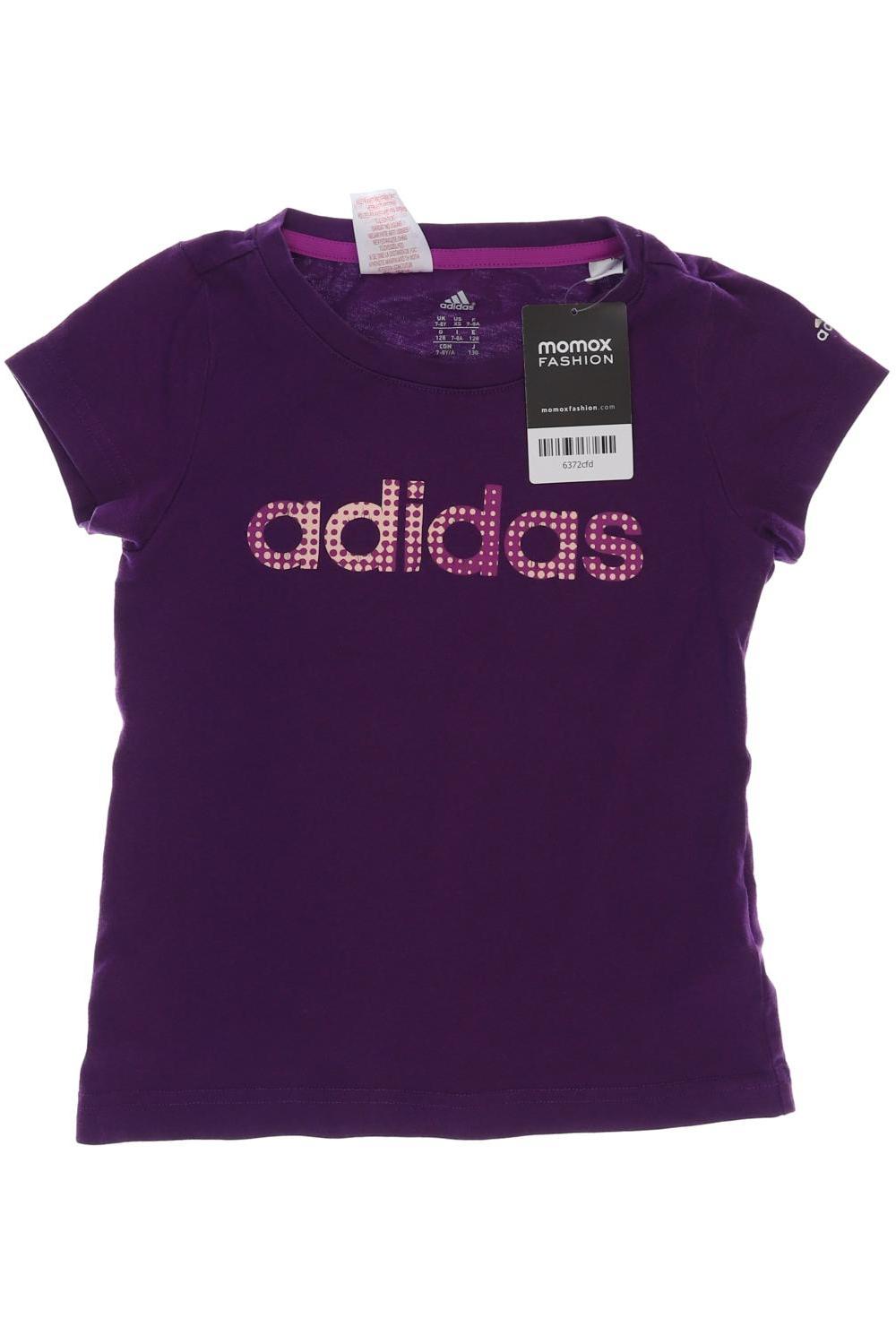 

adidas Damen T-Shirt, flieder, Gr. 128