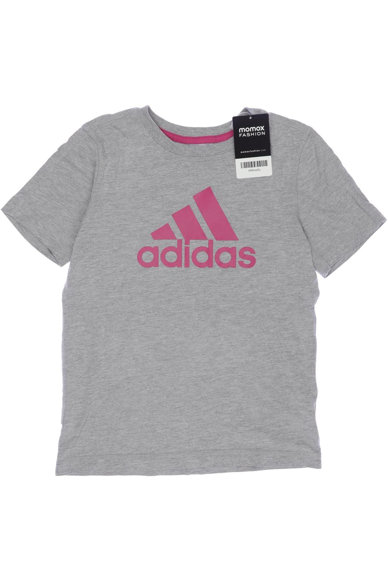 

adidas Damen T-Shirt, grau, Gr. 134