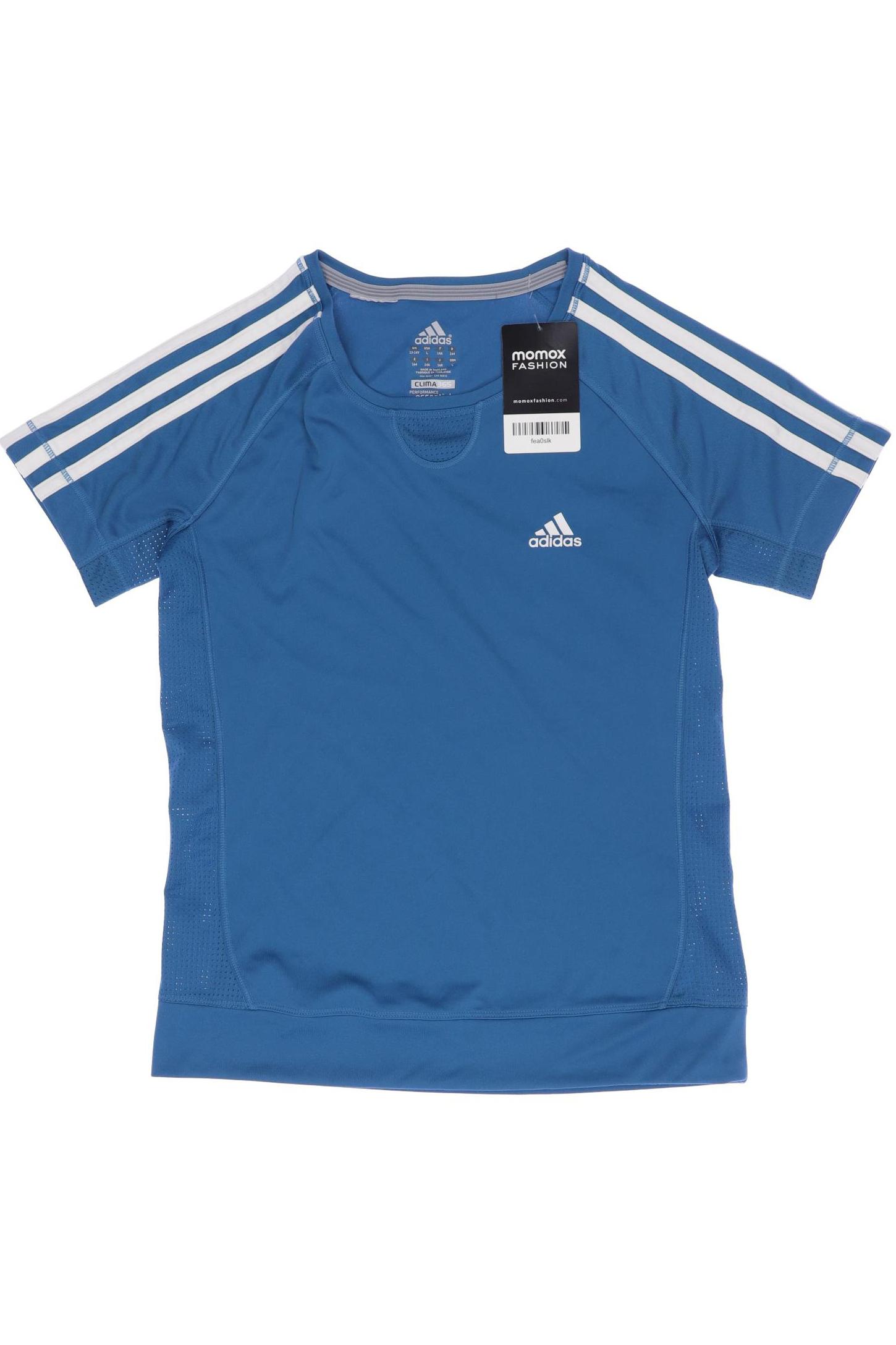 

adidas Damen T-Shirt, blau, Gr. 164