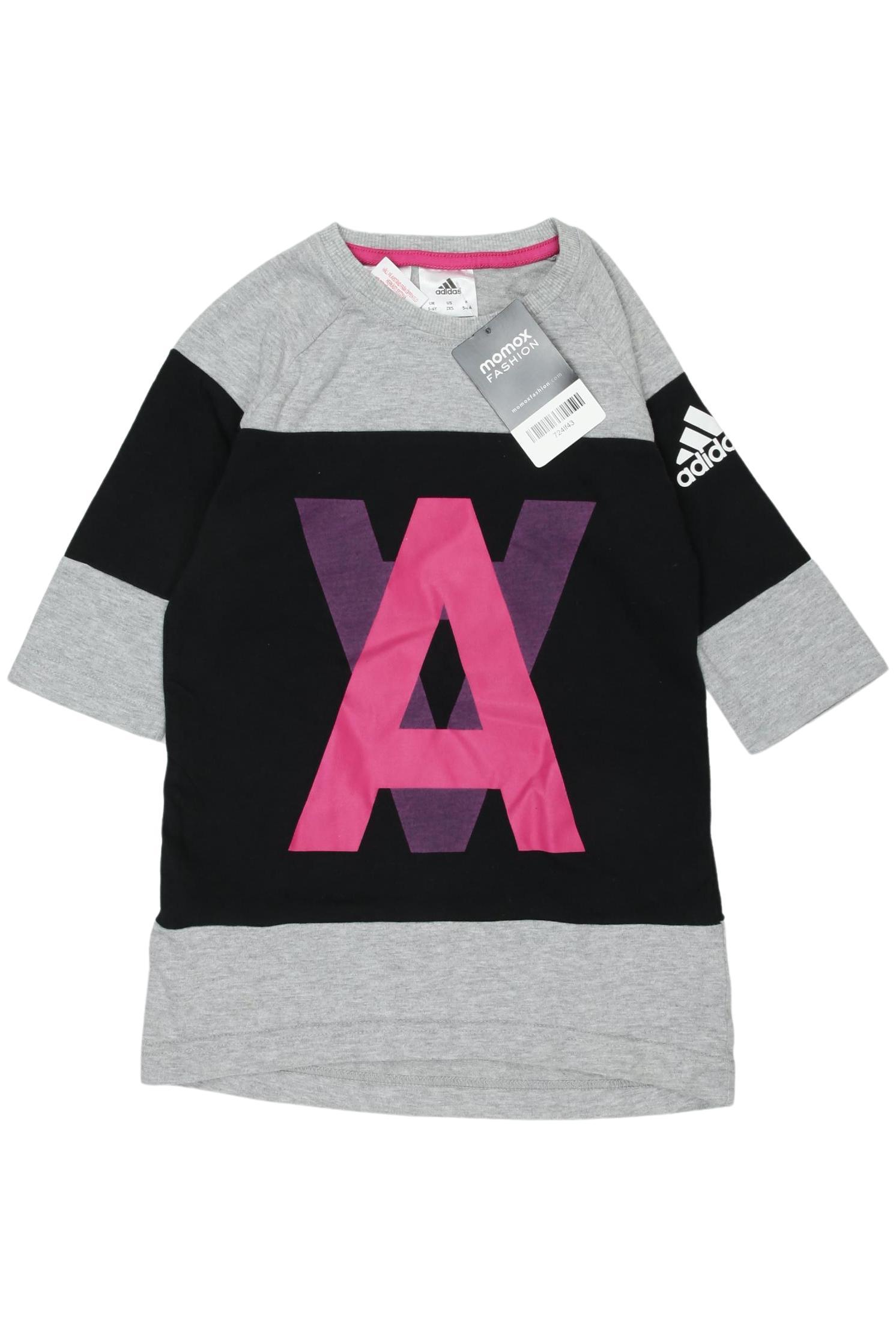 

adidas Damen T-Shirt, grau, Gr. 116