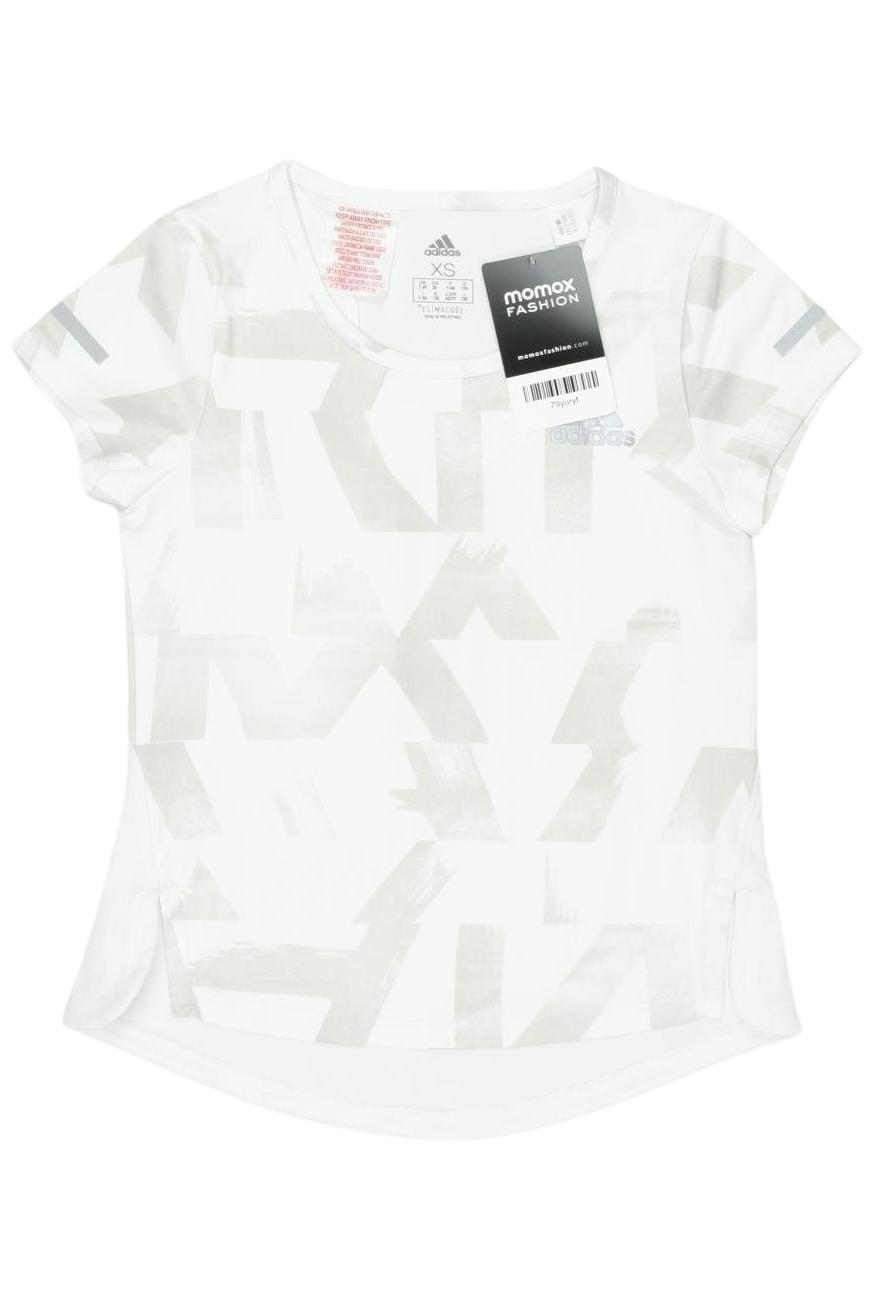 

adidas Damen T-Shirt, weiß, Gr. 128