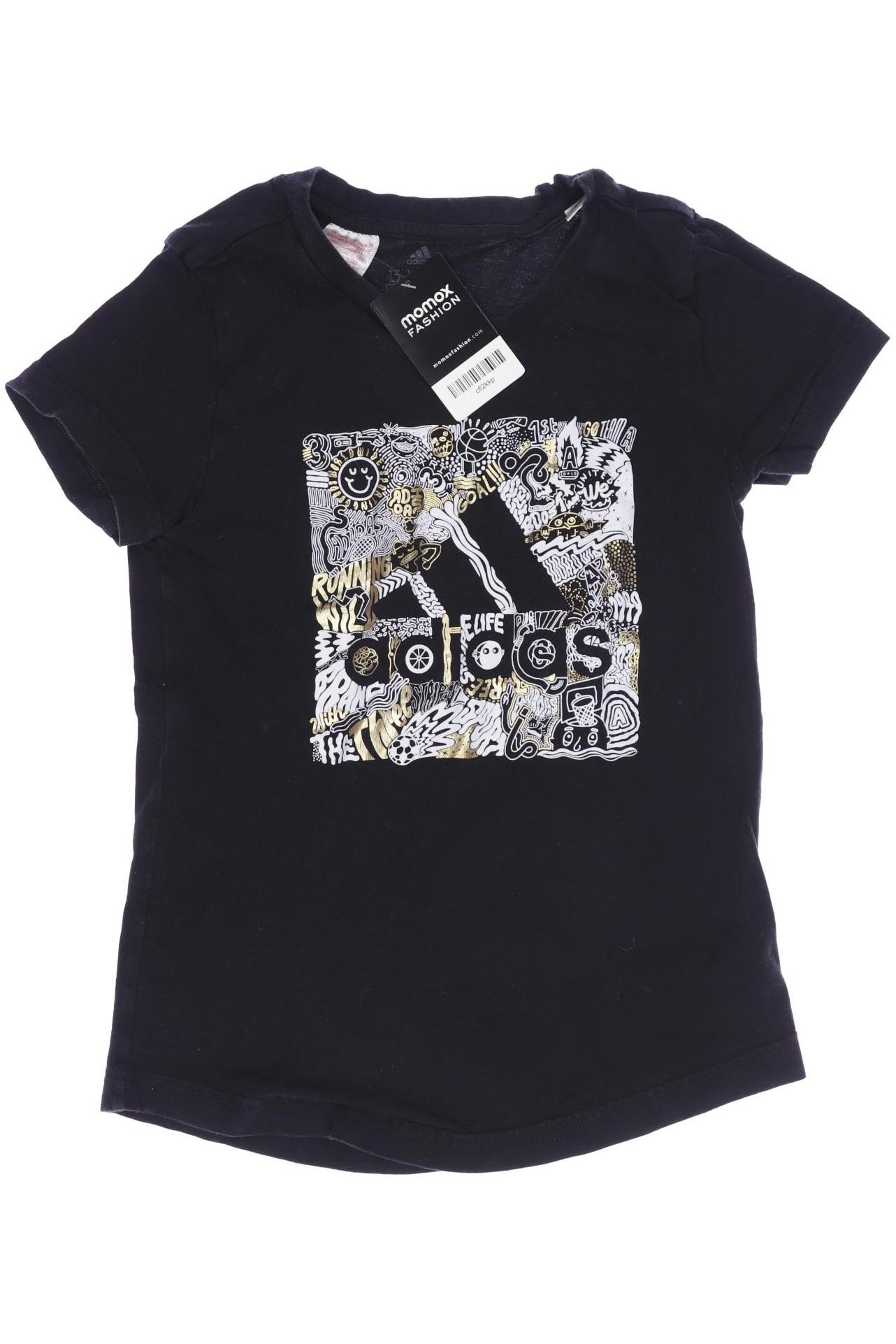 

adidas Damen T-Shirt, schwarz, Gr. 164
