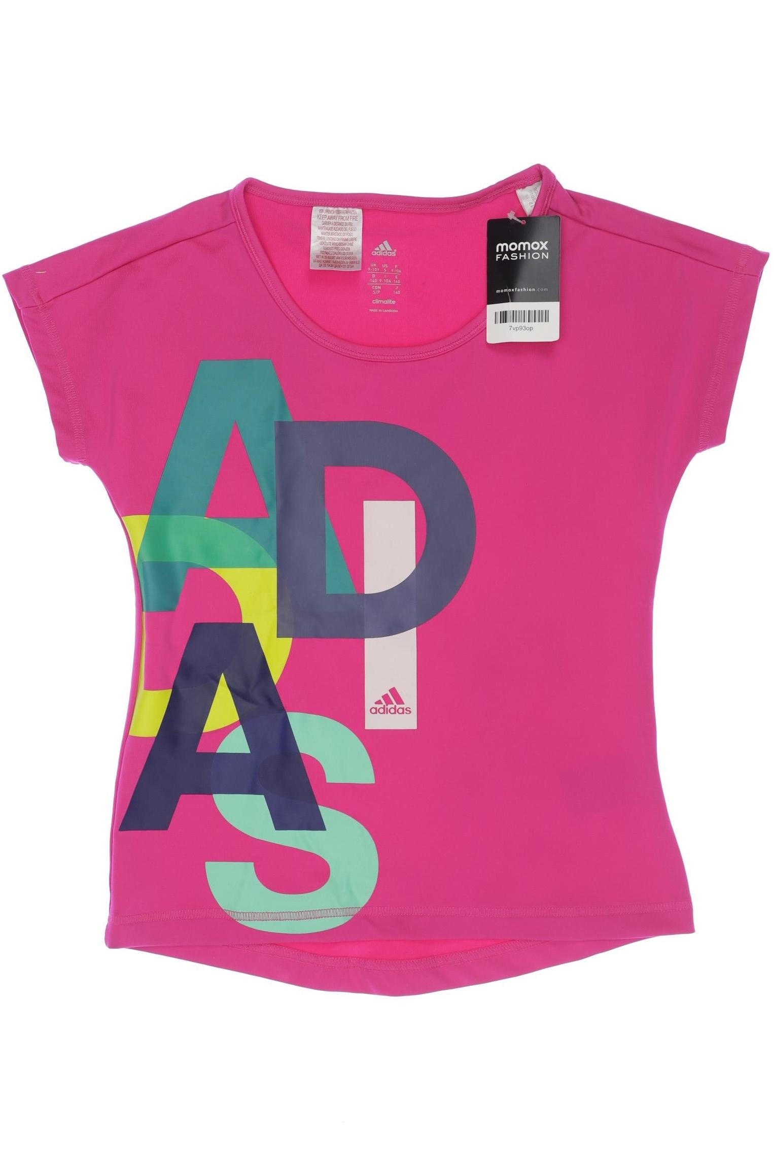 

adidas Damen T-Shirt, pink, Gr. 140