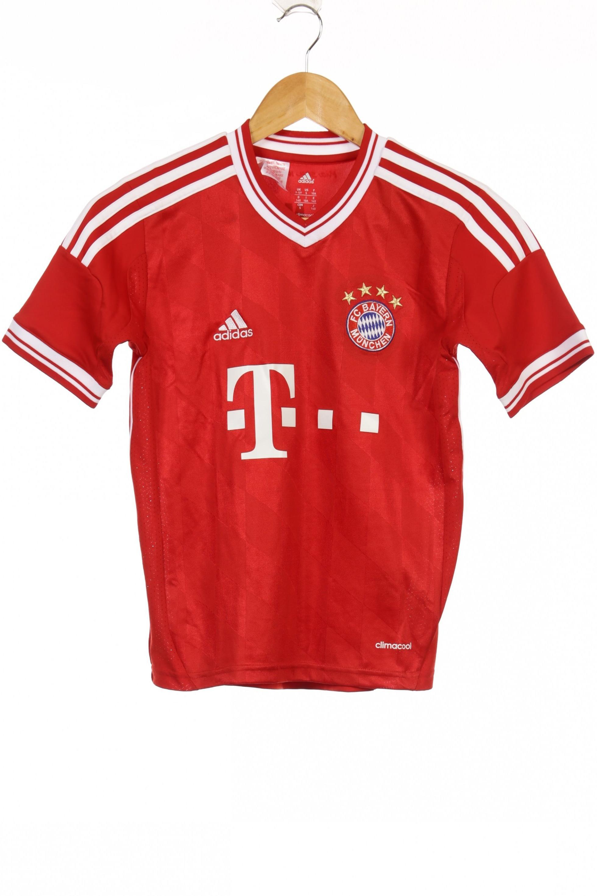 

adidas Mädchen T-Shirt, rot, Gr. 140