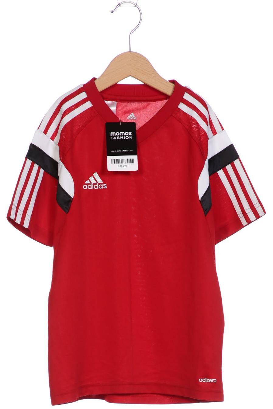 

adidas Damen T-Shirt, rot, Gr. 140