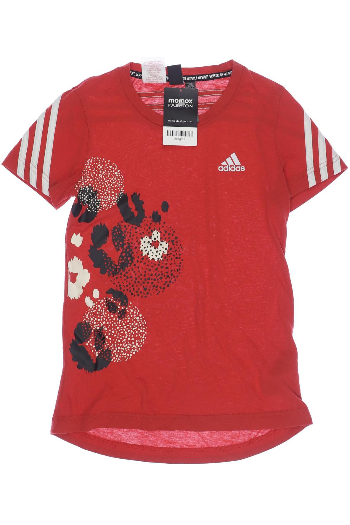 

adidas Damen T-Shirt, rot, Gr. 152