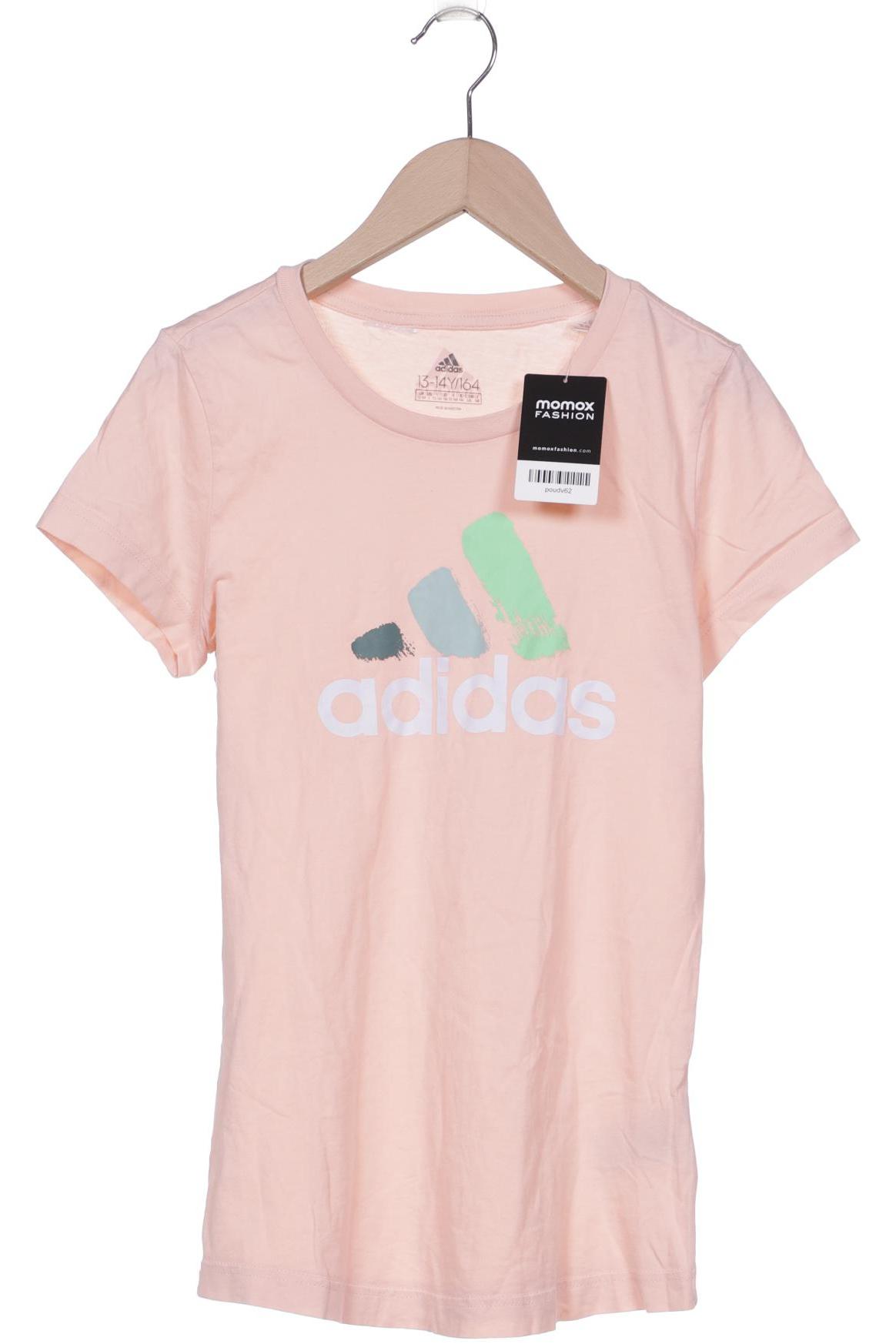 

adidas Damen T-Shirt, orange, Gr. 164