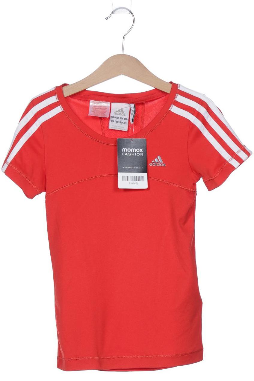 

adidas Damen T-Shirt, rot, Gr. 128