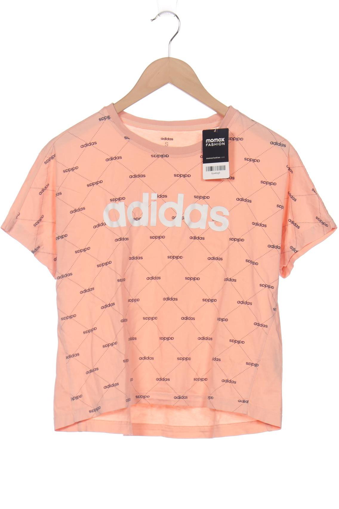 

adidas Damen T-Shirt, orange, Gr. 134