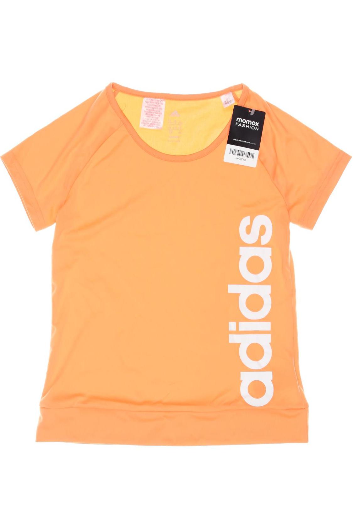 

adidas Damen T-Shirt, orange, Gr. 152