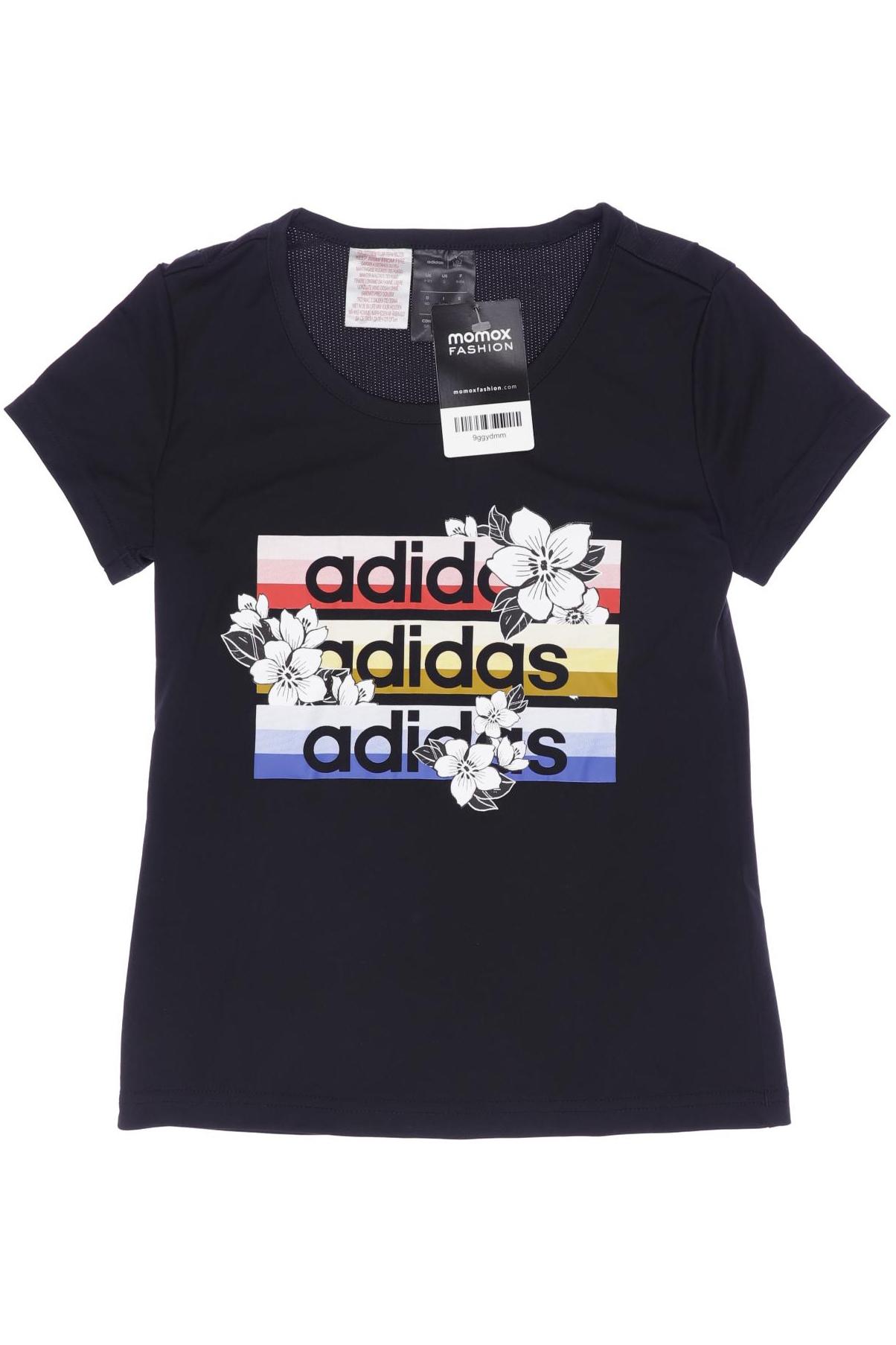 

adidas Damen T-Shirt, schwarz, Gr. 140