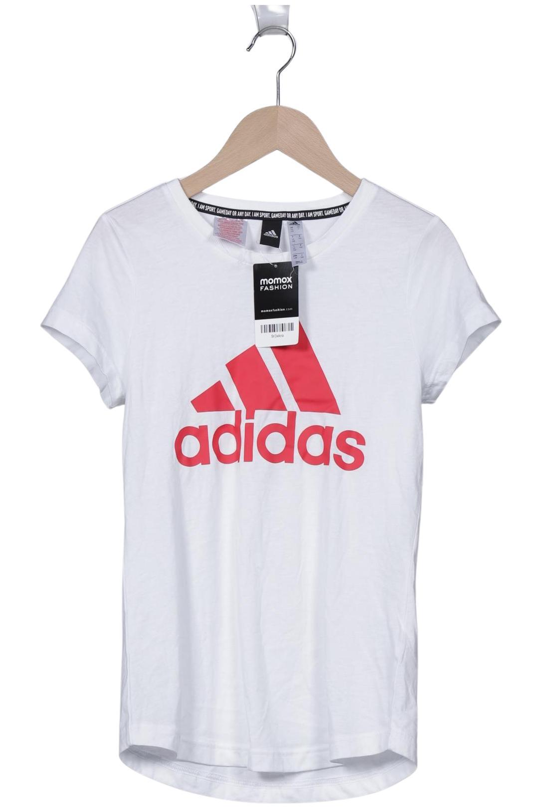 

adidas Damen T-Shirt, weiß, Gr. 164