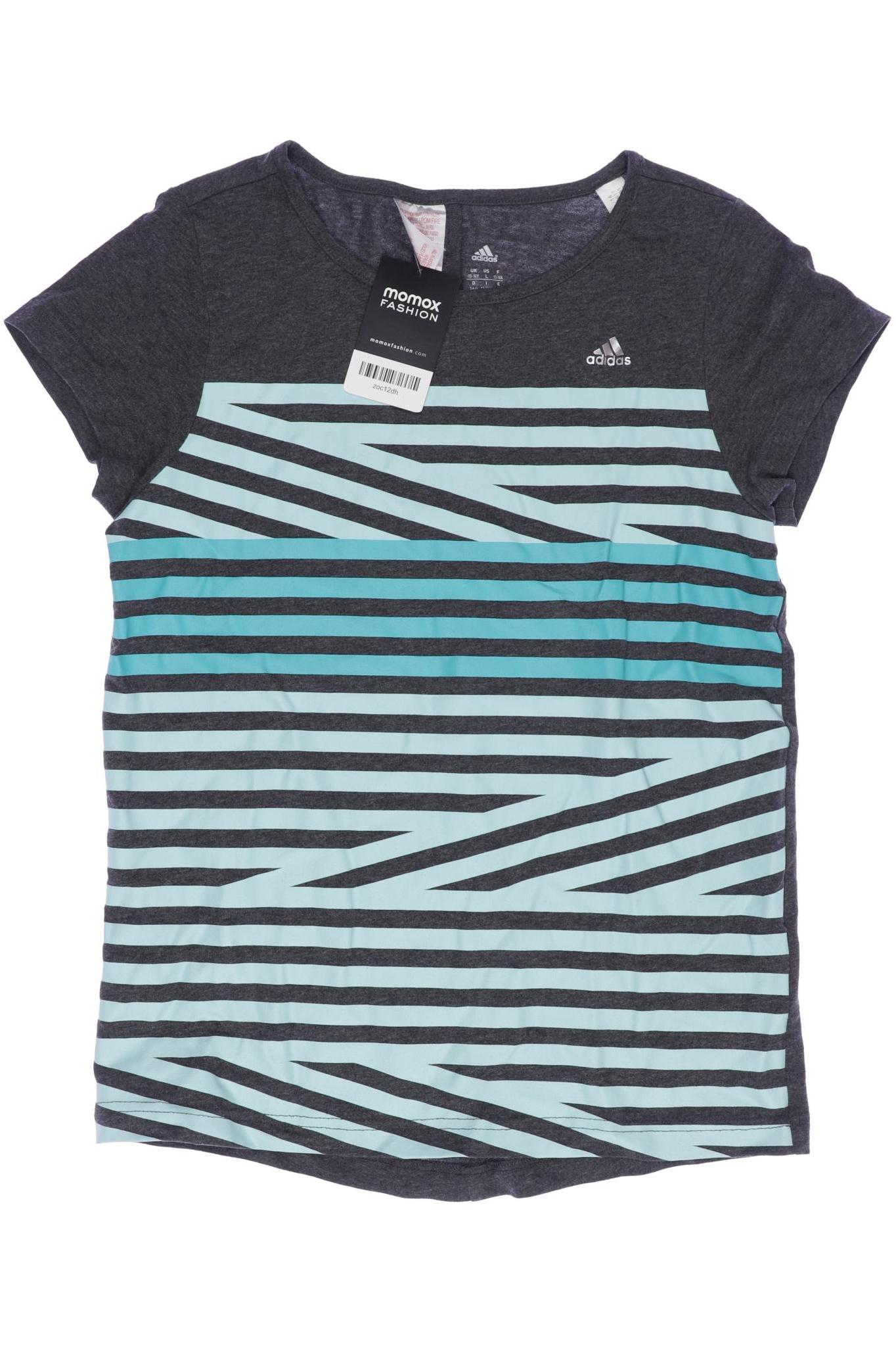 

adidas Damen T-Shirt, grau, Gr. 164