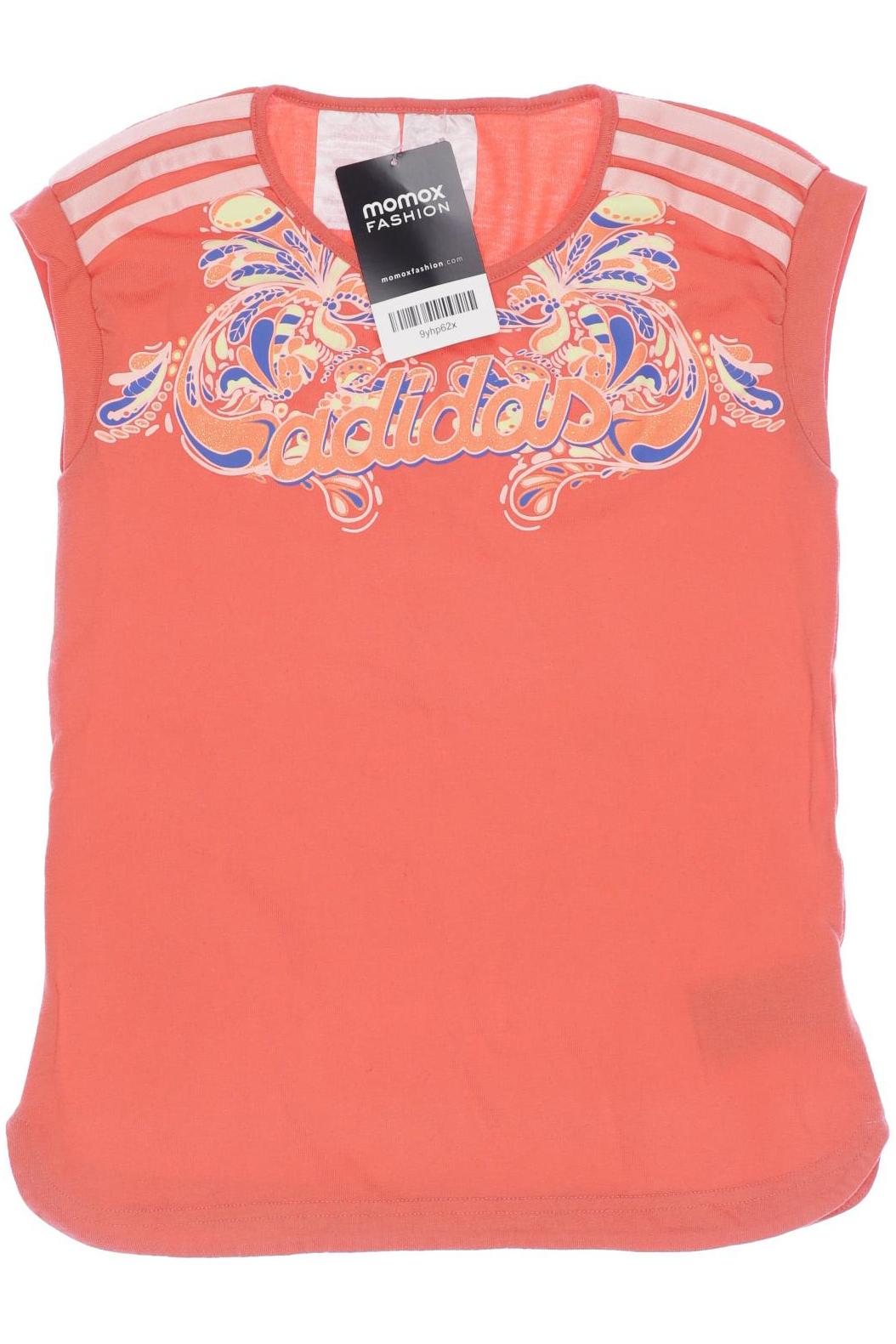 

adidas Damen T-Shirt, orange, Gr. 140