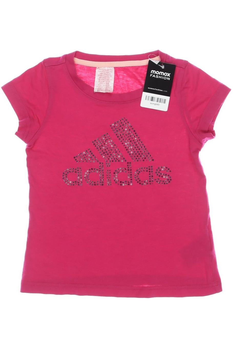 

adidas Mädchen T-Shirt, pink, Gr. 104