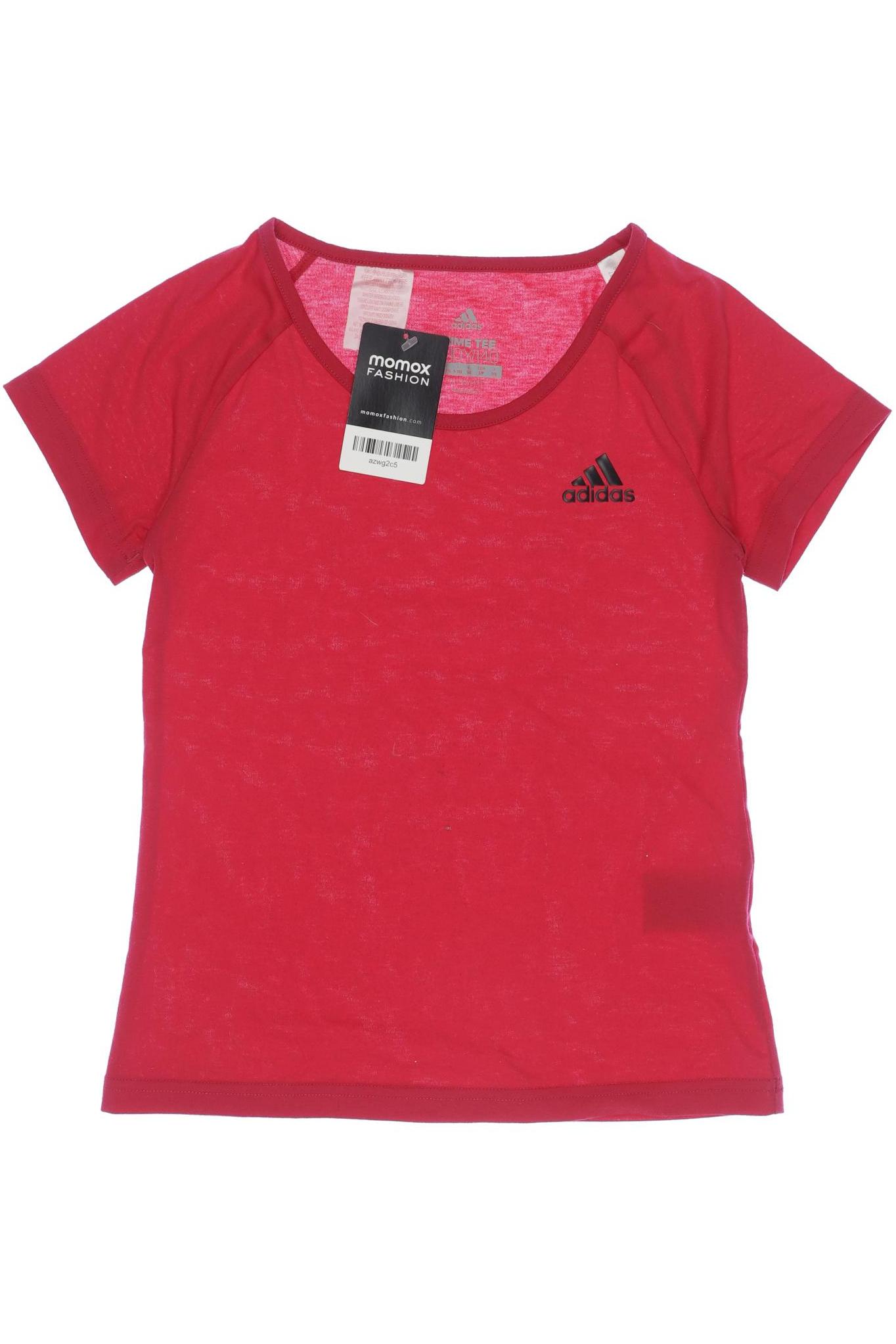 

adidas Damen T-Shirt, rot, Gr. 140