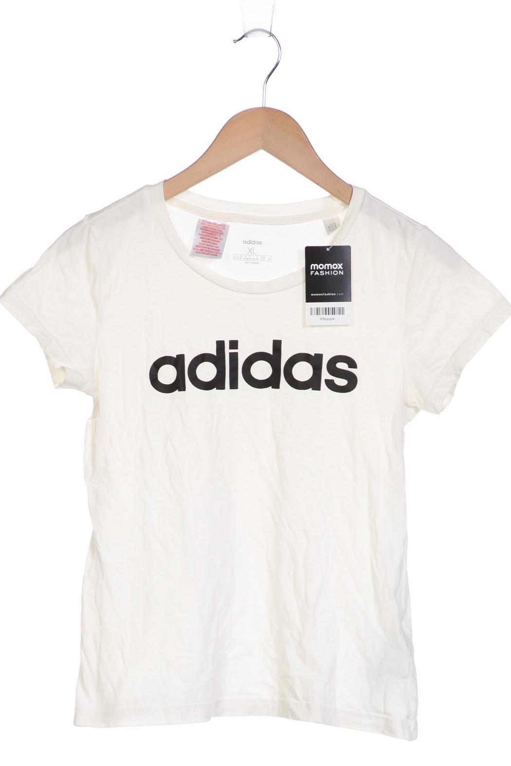 

adidas Mädchen T-Shirt, cremeweiß