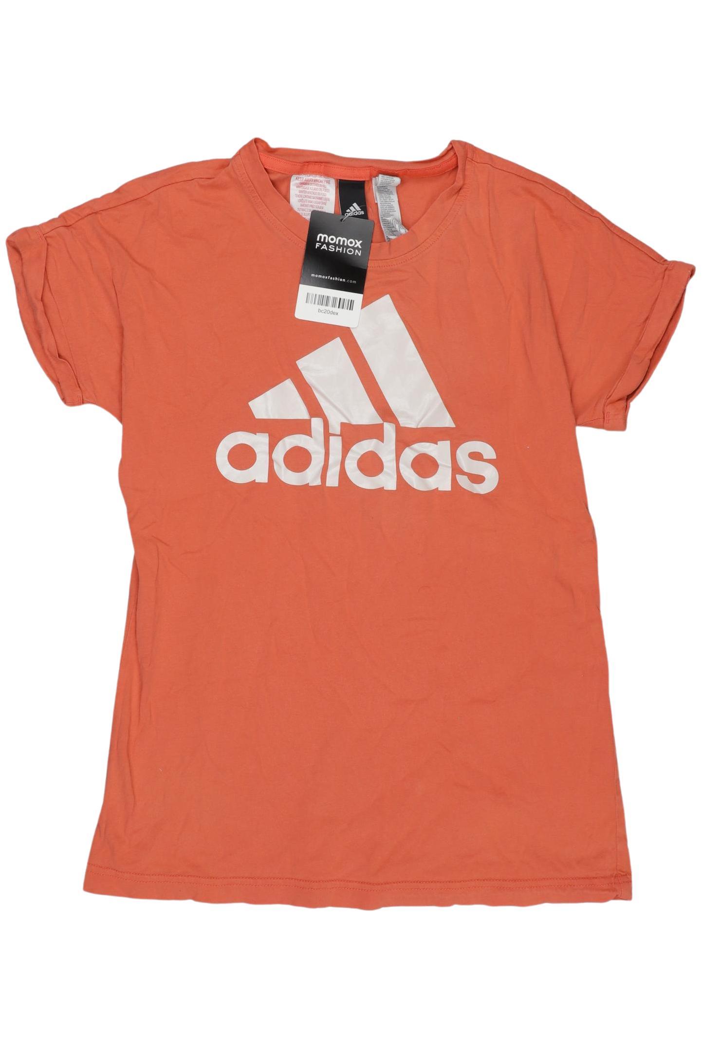 

adidas Damen T-Shirt, orange, Gr. 164