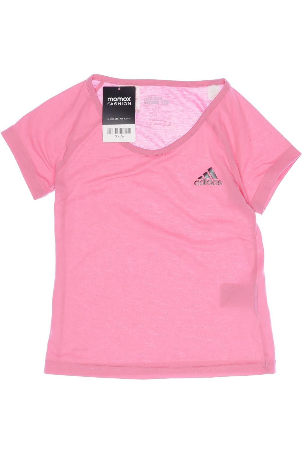 

adidas Damen T-Shirt, pink, Gr. 128
