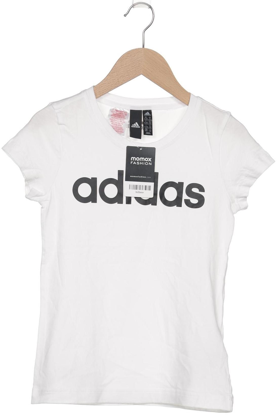 

adidas Damen T-Shirt, weiß, Gr. 152