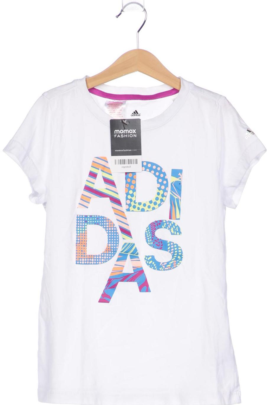 

adidas Mädchen T-Shirt, weiß