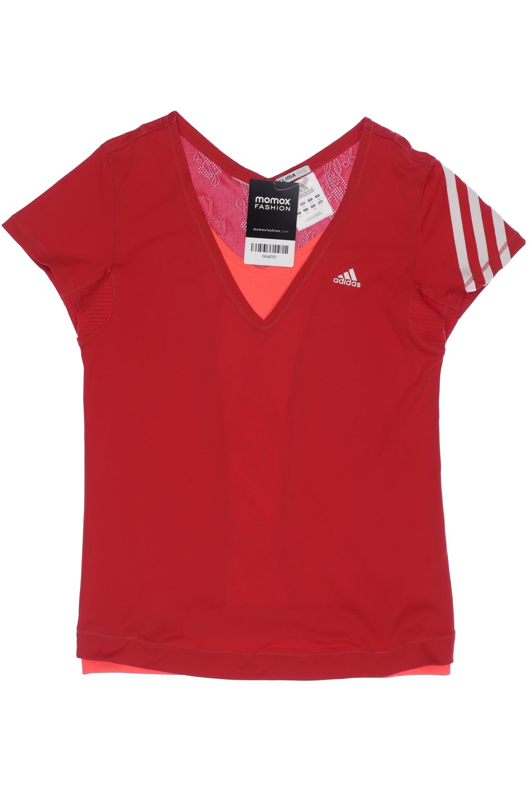 

adidas Damen T-Shirt, rot, Gr. 164