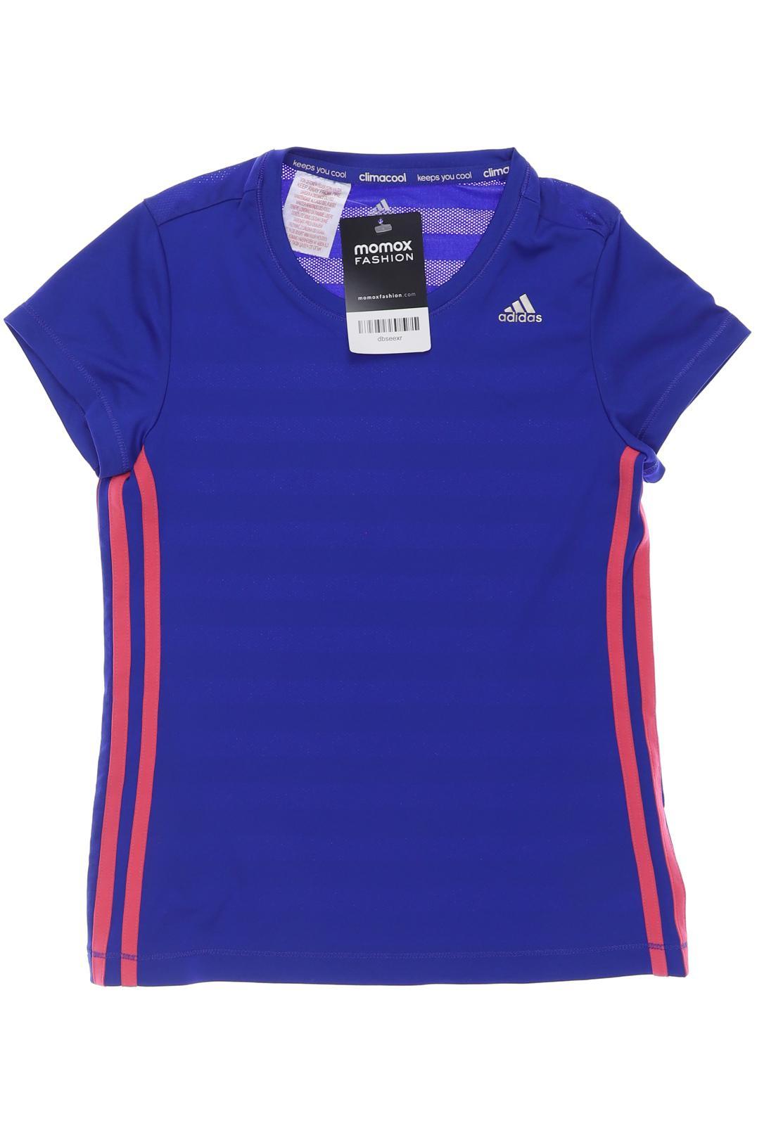 

adidas Damen T-Shirt, blau, Gr. 140