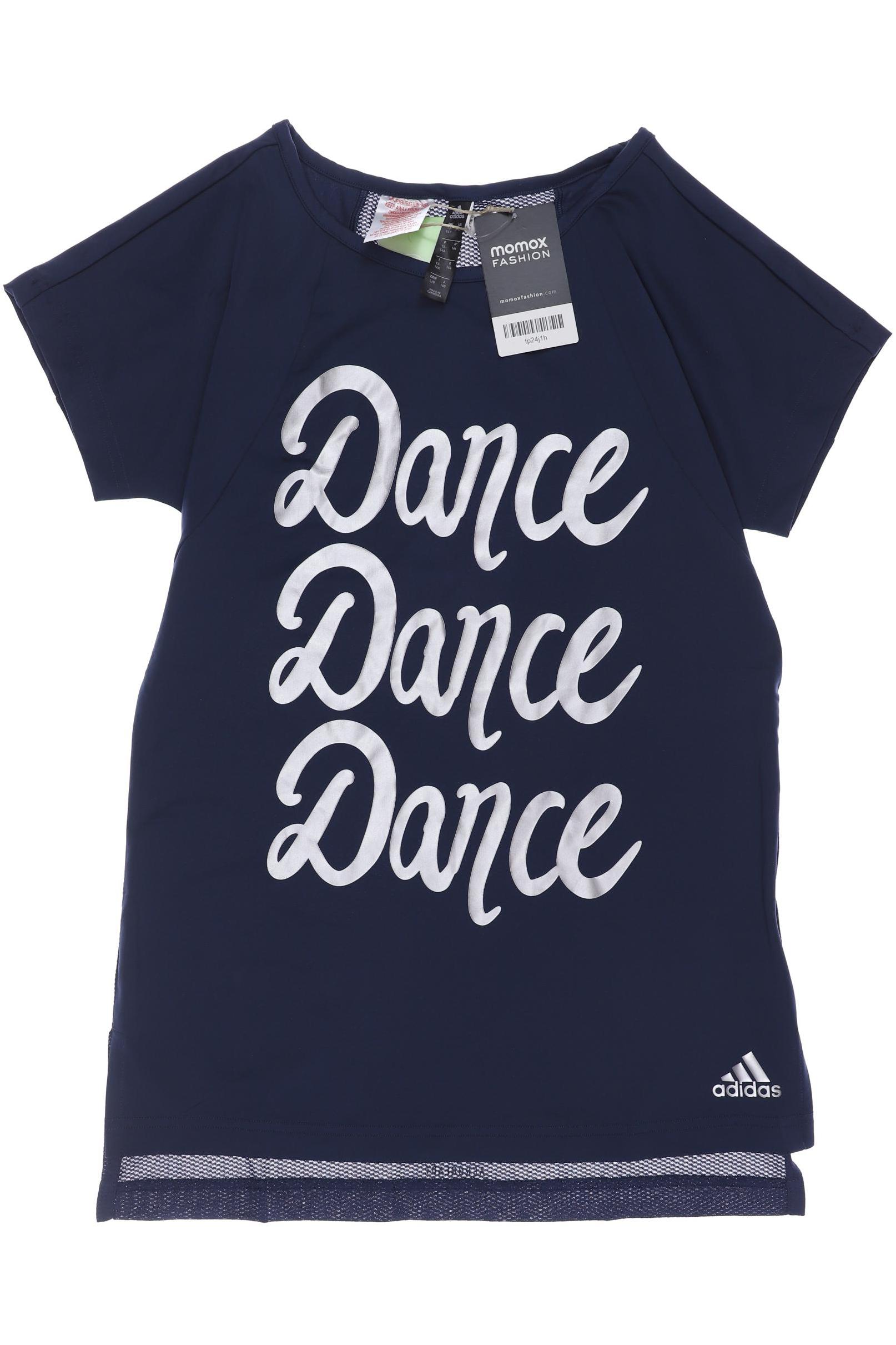 

adidas Mädchen T-Shirt, marineblau