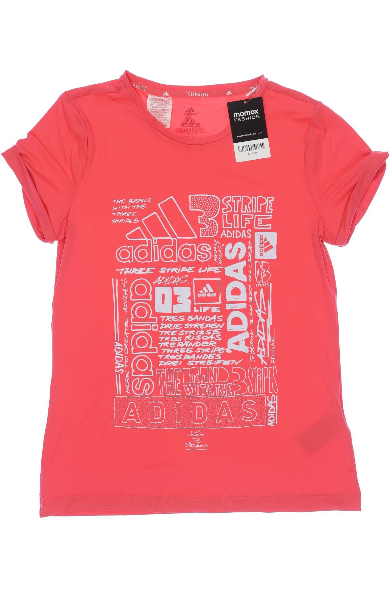 

adidas Damen T-Shirt, rot, Gr. 170