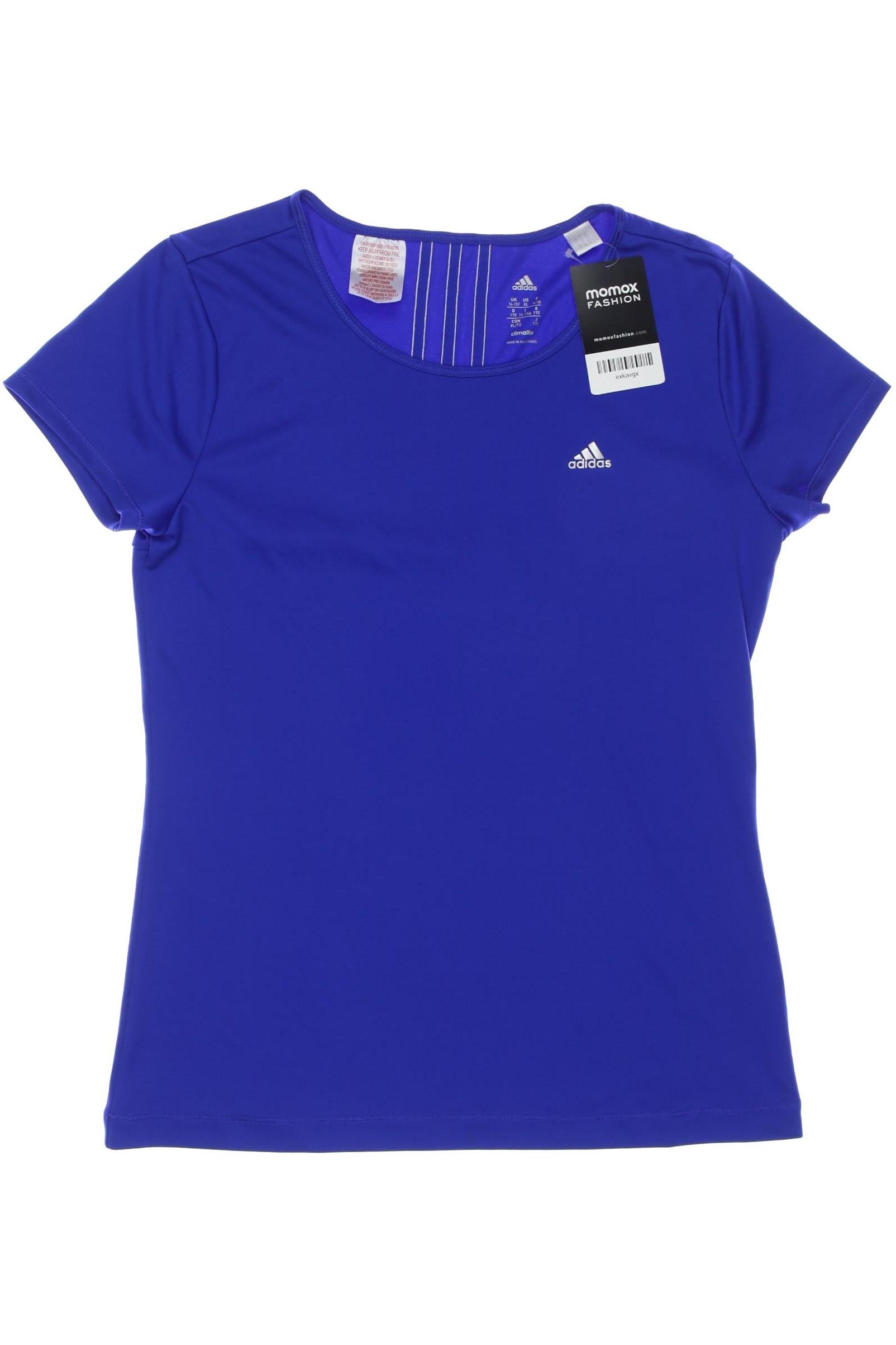 

adidas Damen T-Shirt, blau, Gr. 170