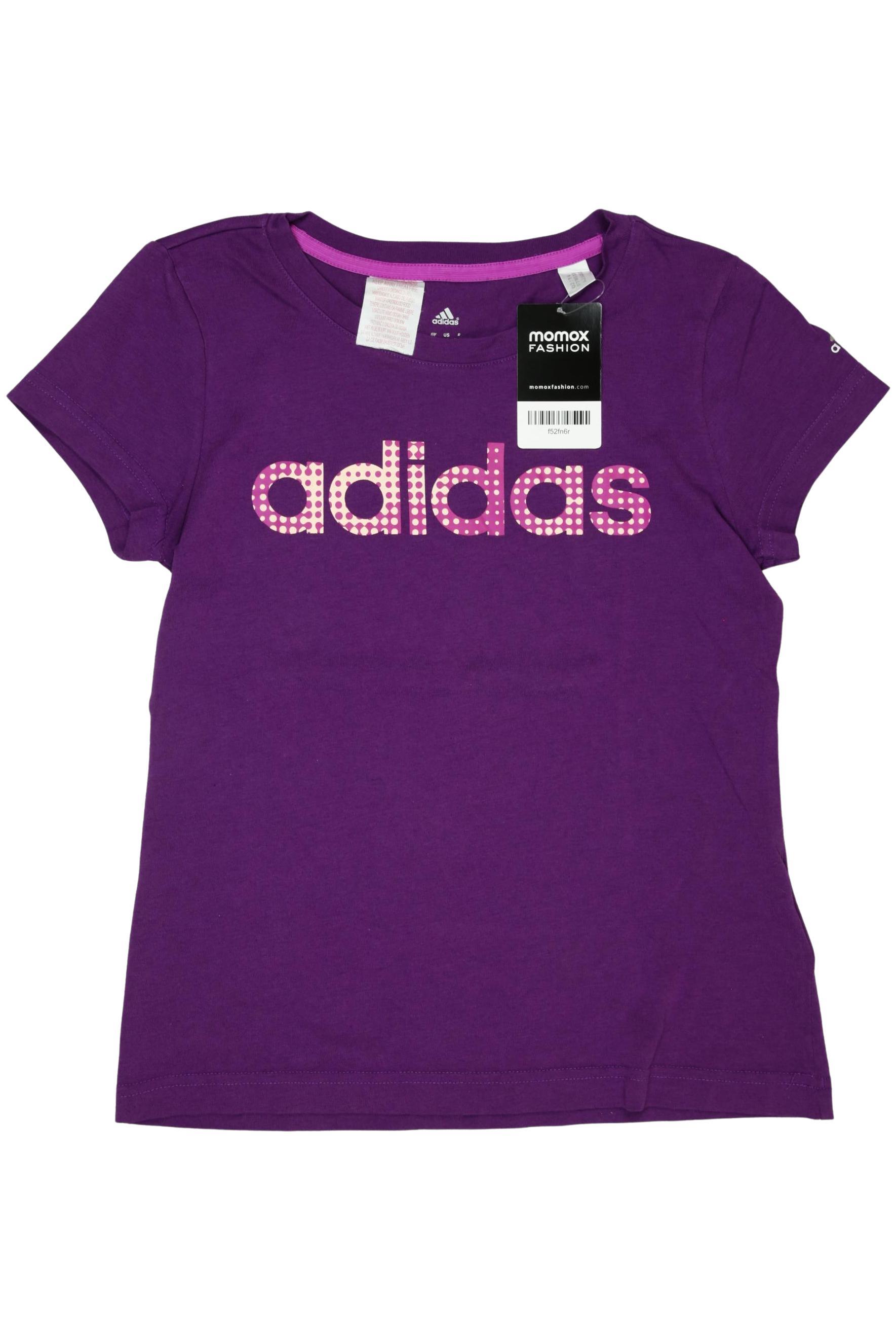 

adidas Damen T-Shirt, flieder, Gr. 152