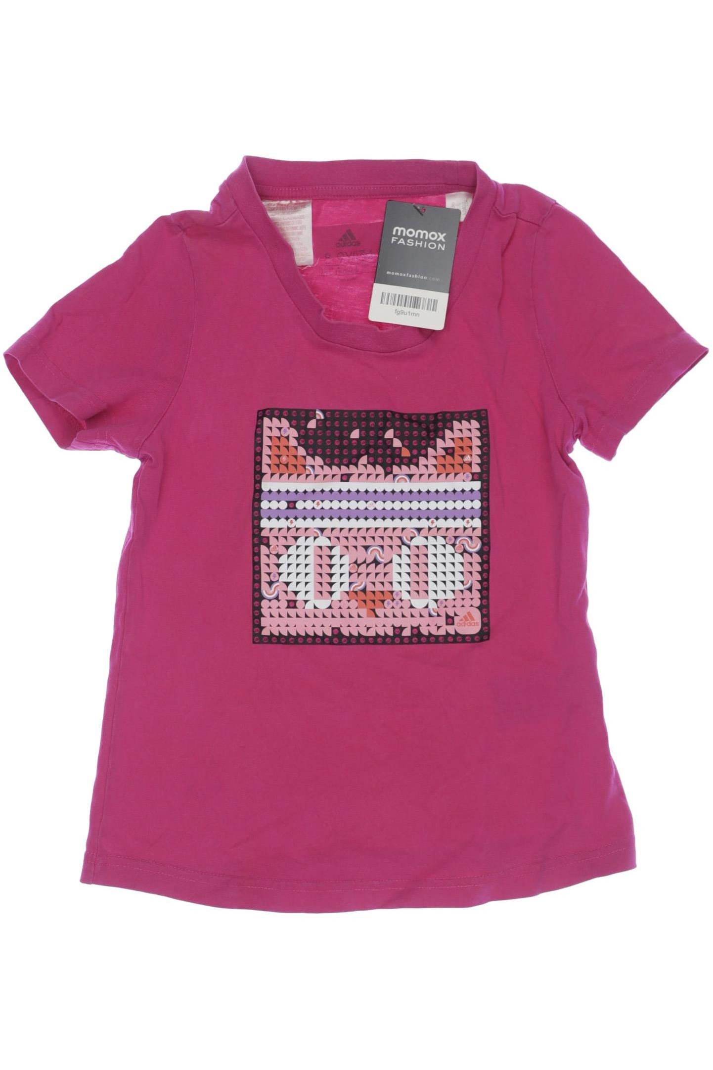 

adidas Damen T-Shirt, pink, Gr. 134