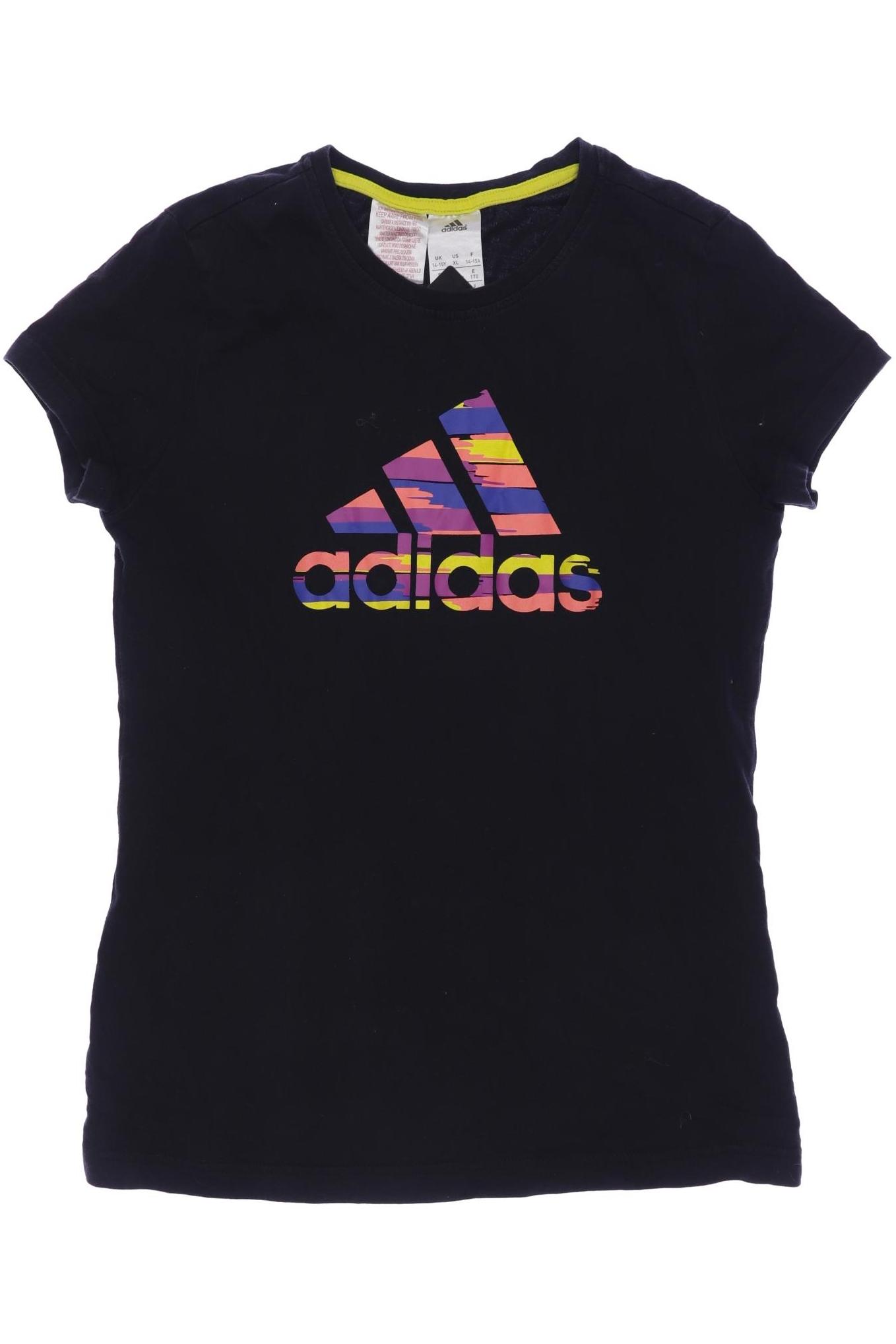 

adidas Damen T-Shirt, schwarz, Gr. 170