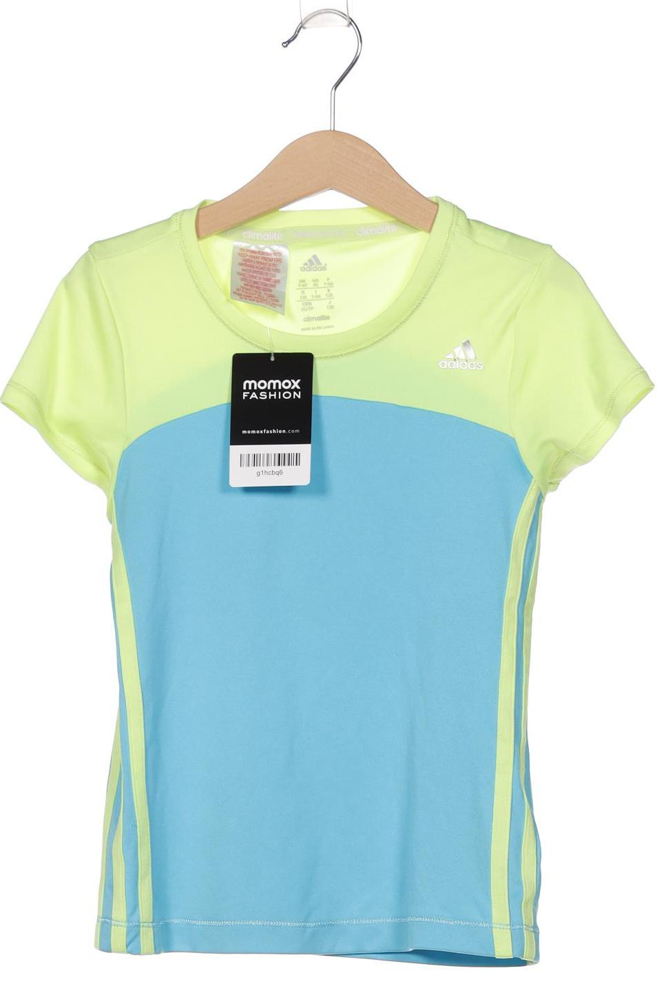 

adidas Damen T-Shirt, blau, Gr. 128