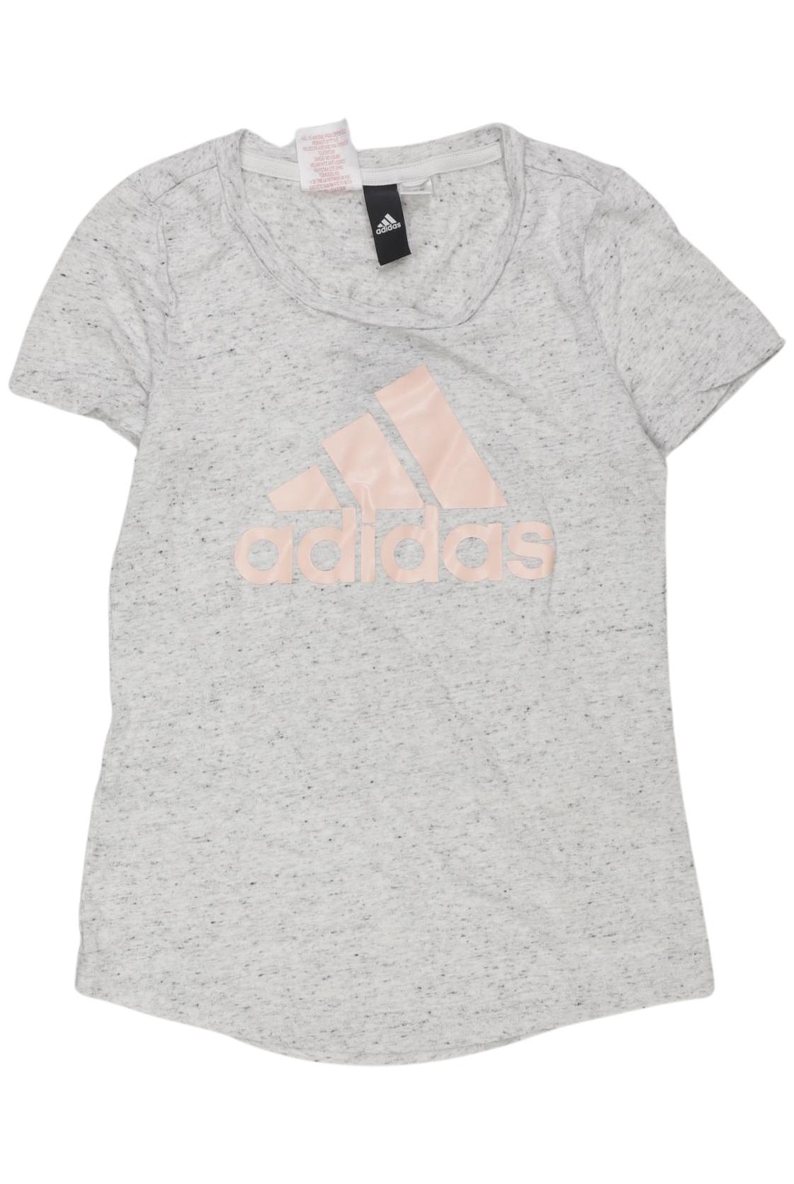 

adidas Mädchen T-Shirt, grau, Gr. 128
