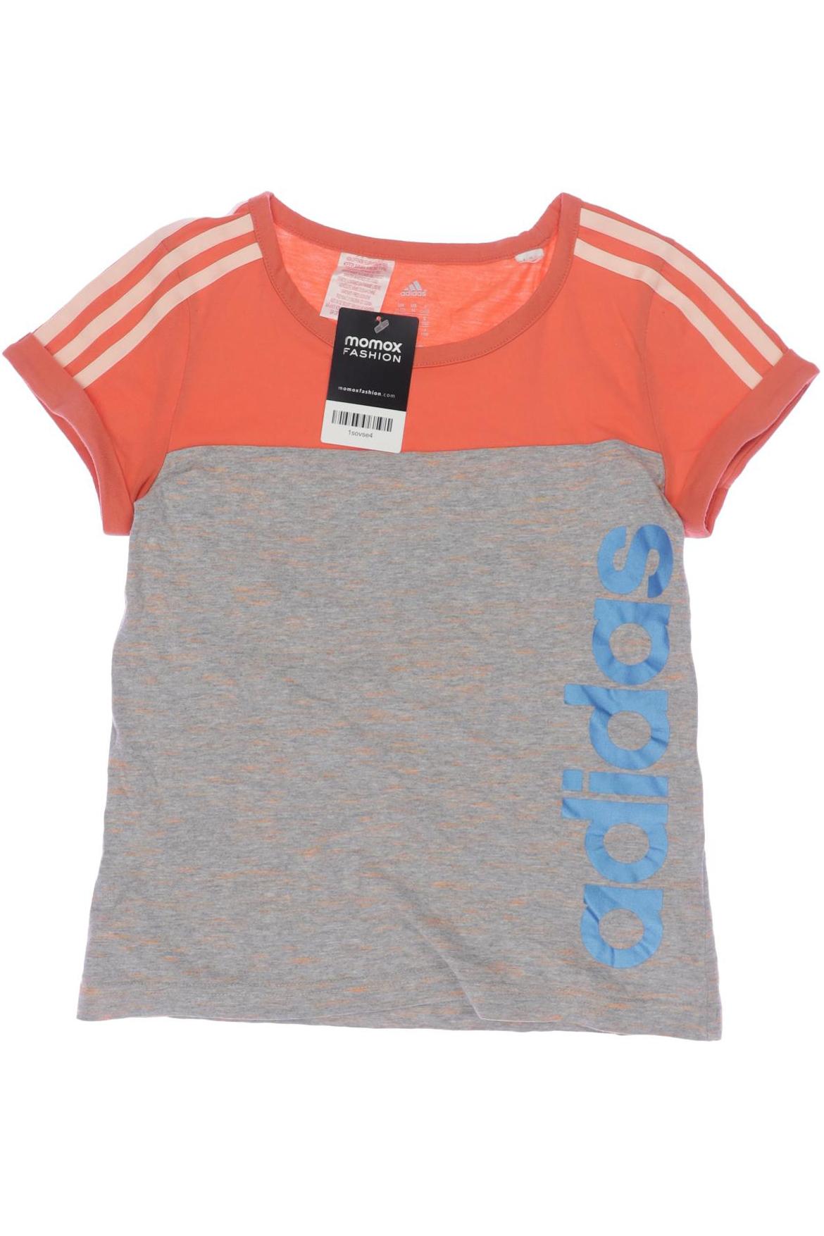 

adidas Damen T-Shirt, grau, Gr. 152