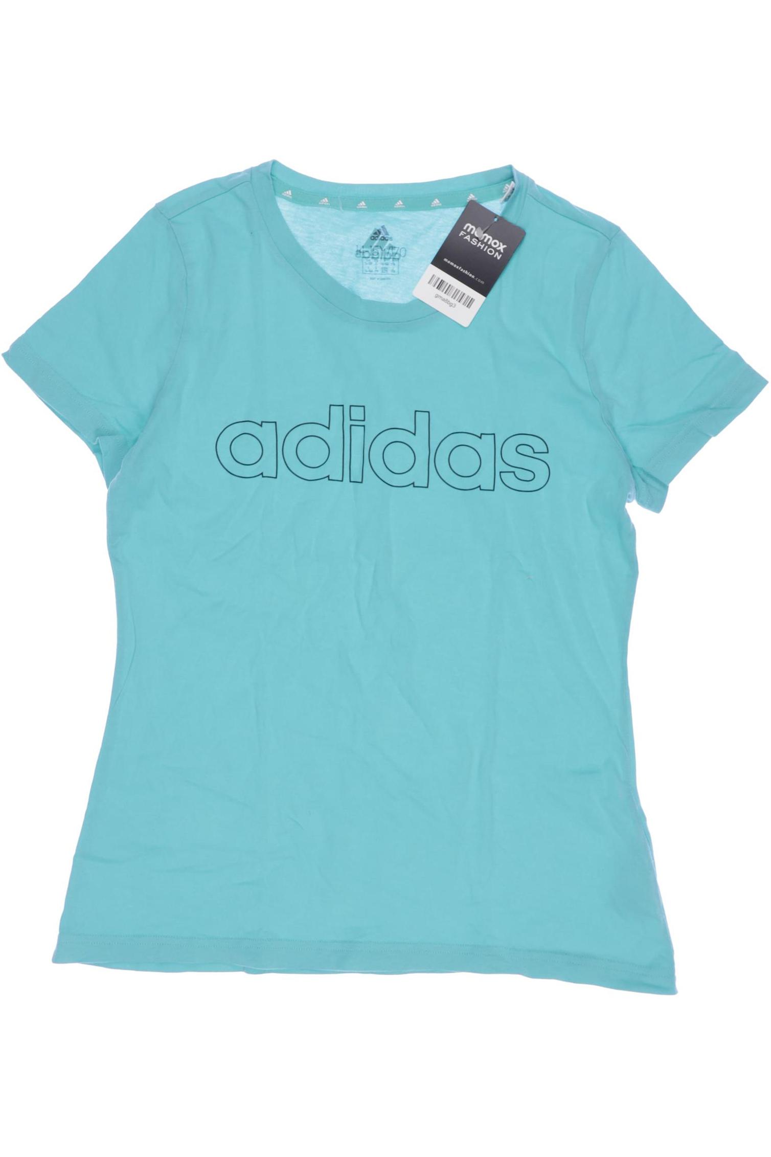 

adidas Damen T-Shirt, blau, Gr. 170