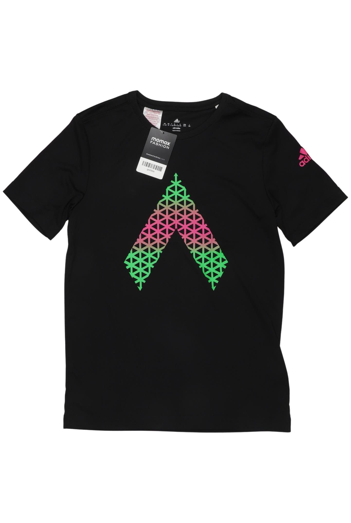 

adidas Damen T-Shirt, schwarz, Gr. 152