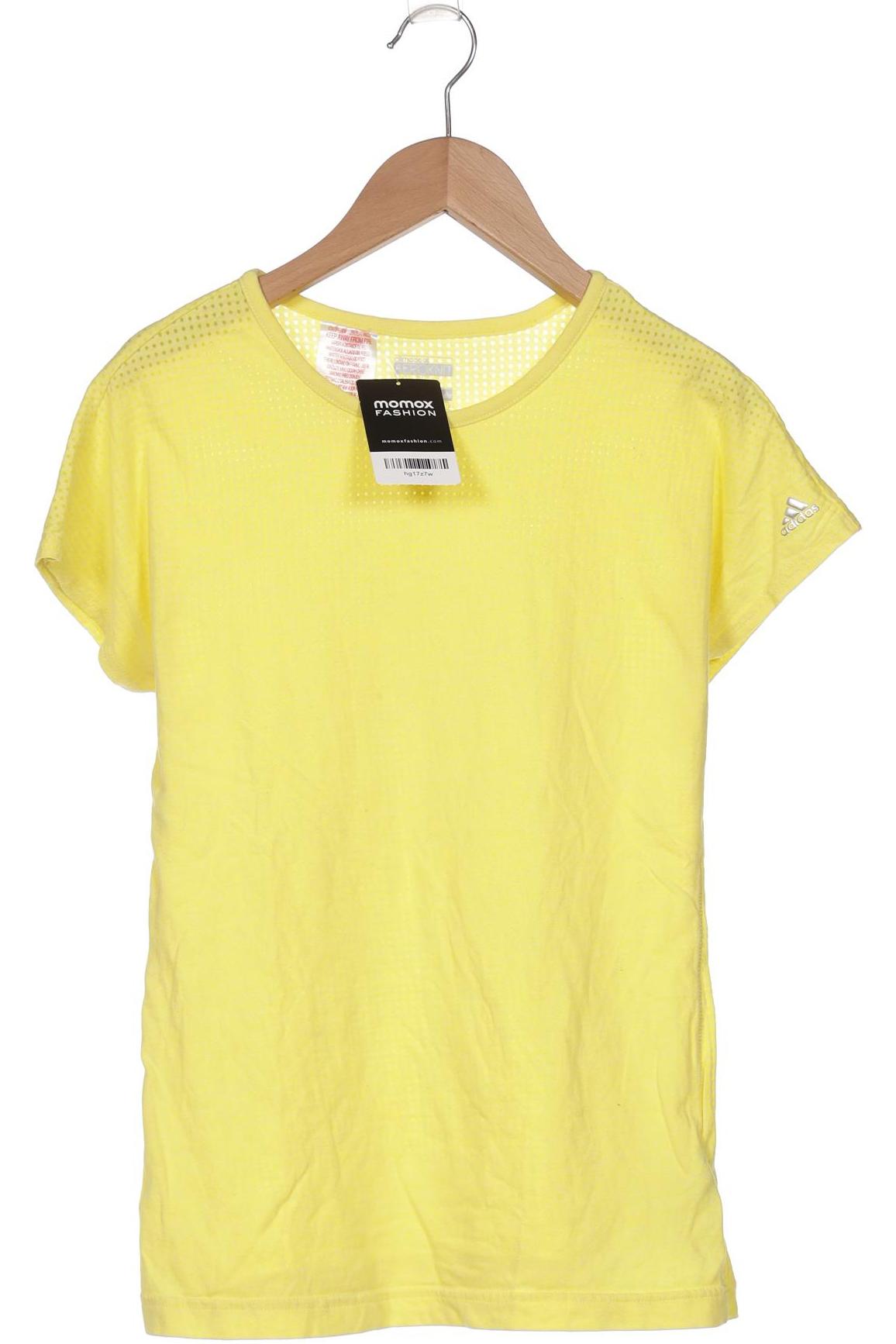 

adidas Damen T-Shirt, gelb, Gr. 170