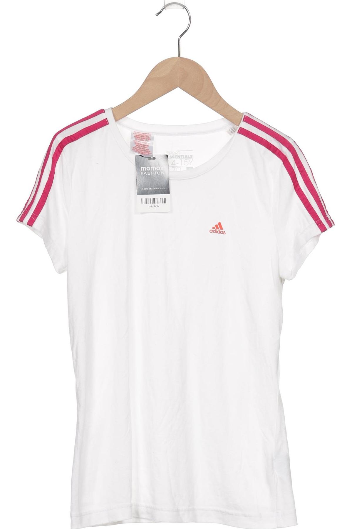 

adidas Mädchen T-Shirt, weiß, Gr. 170