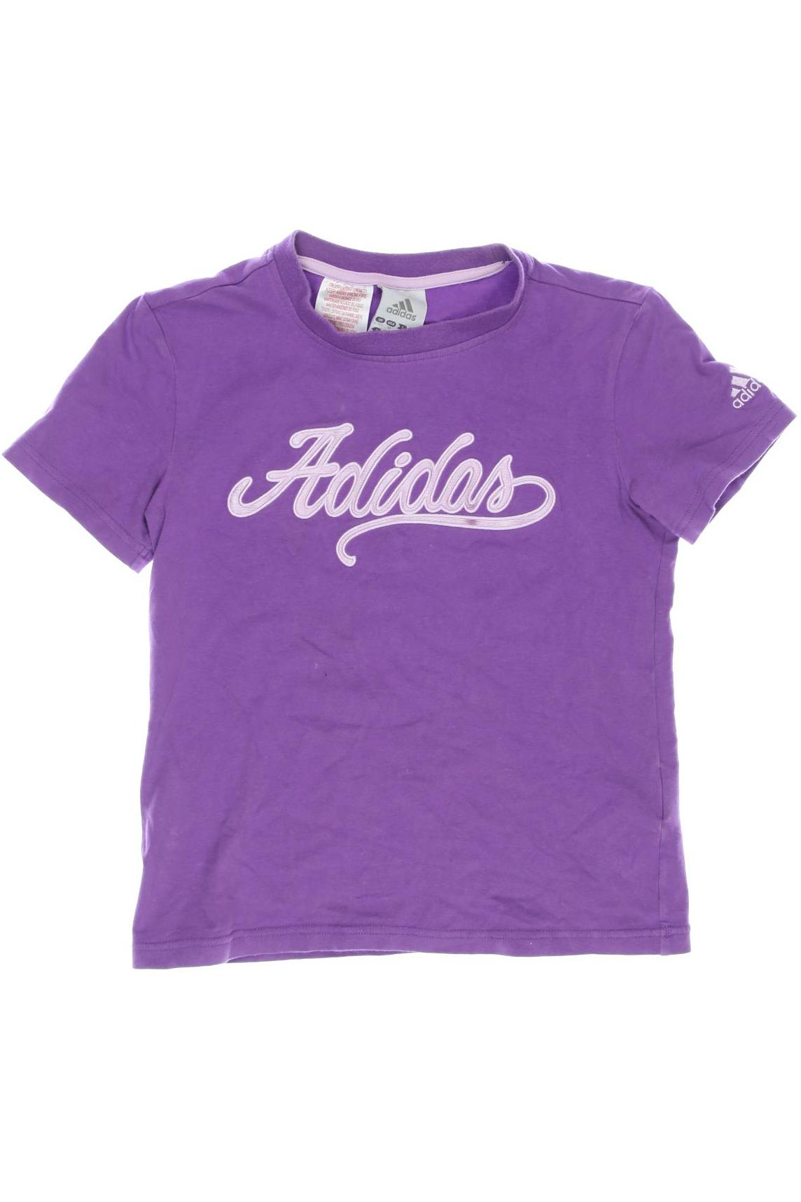 

adidas Damen T-Shirt, flieder, Gr. 140