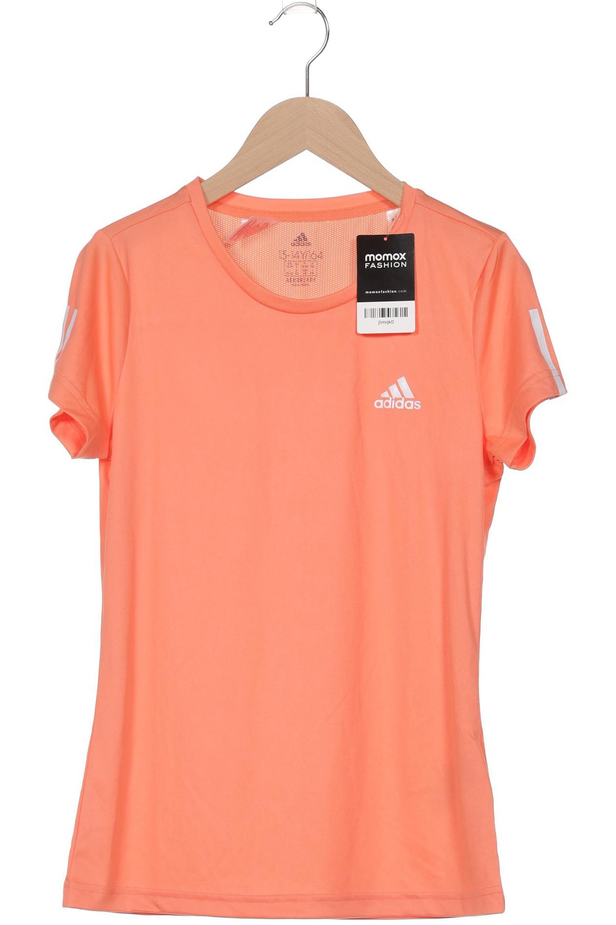 

adidas Damen T-Shirt, orange, Gr. 164